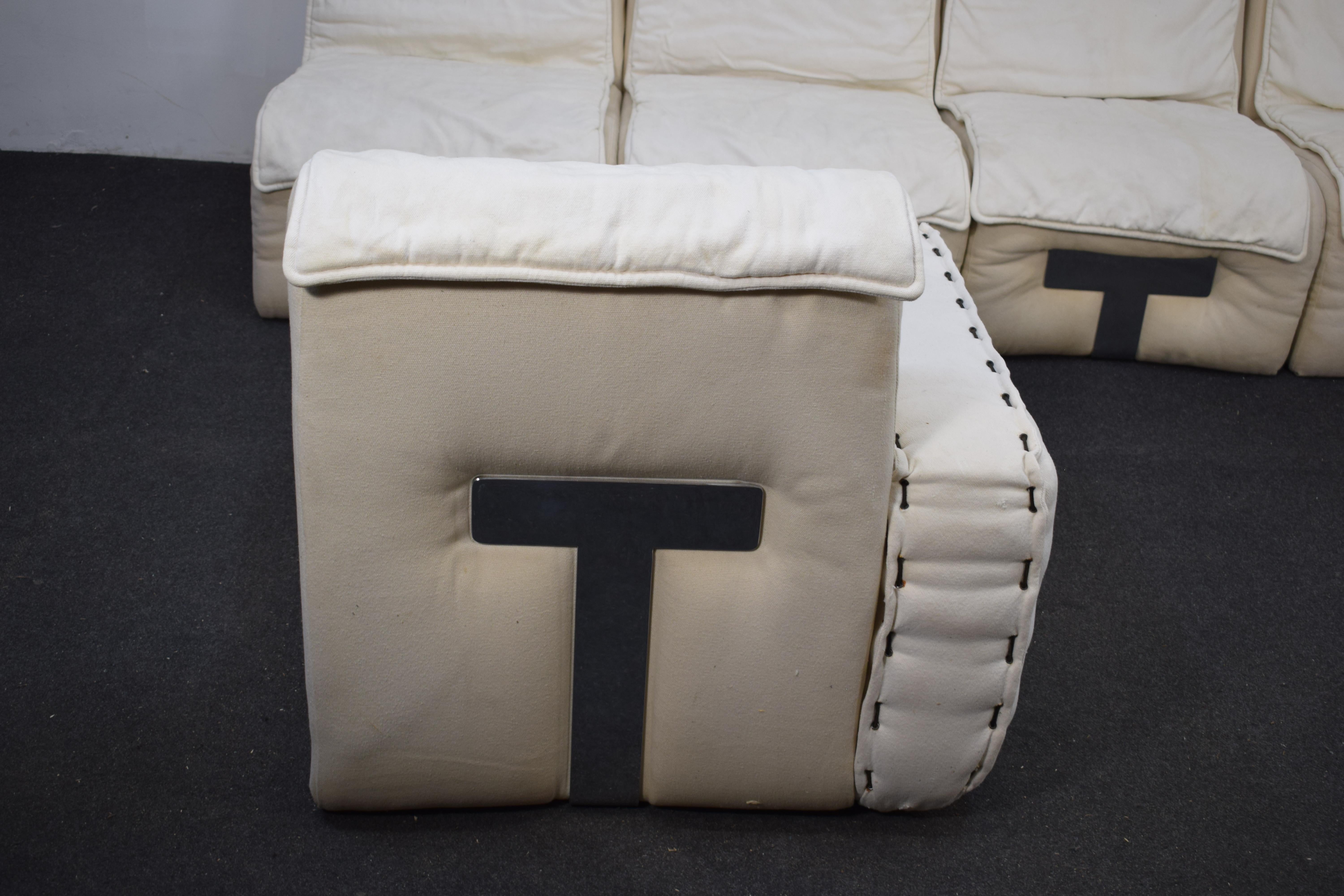 Modèle de canapé modulaire Mais Mais de Mario Sabot, Italie, années 1970. en vente 5