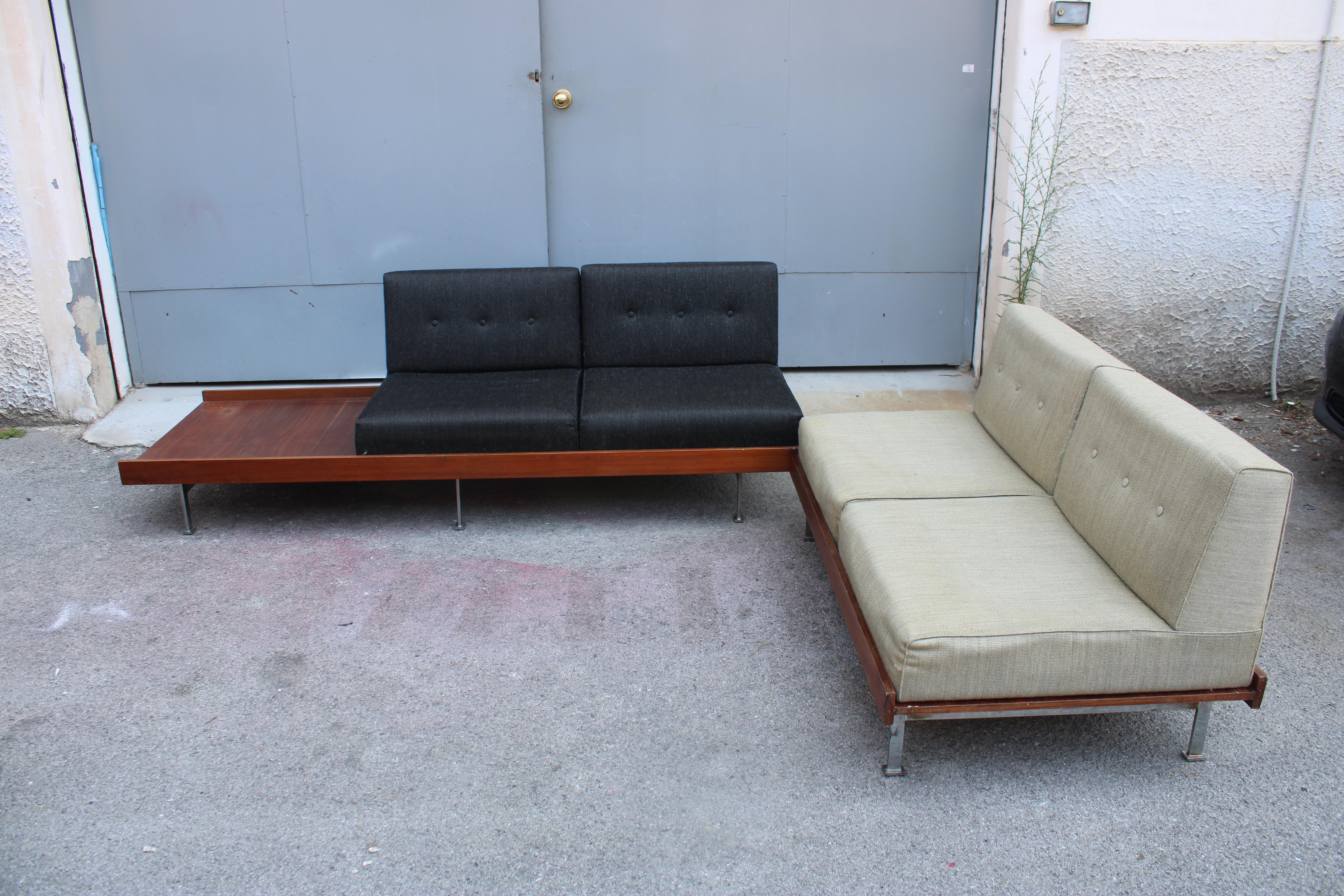 Divano Modulare Saporiti George Nelson Herman Miller style 1950 Italia in vendita 4