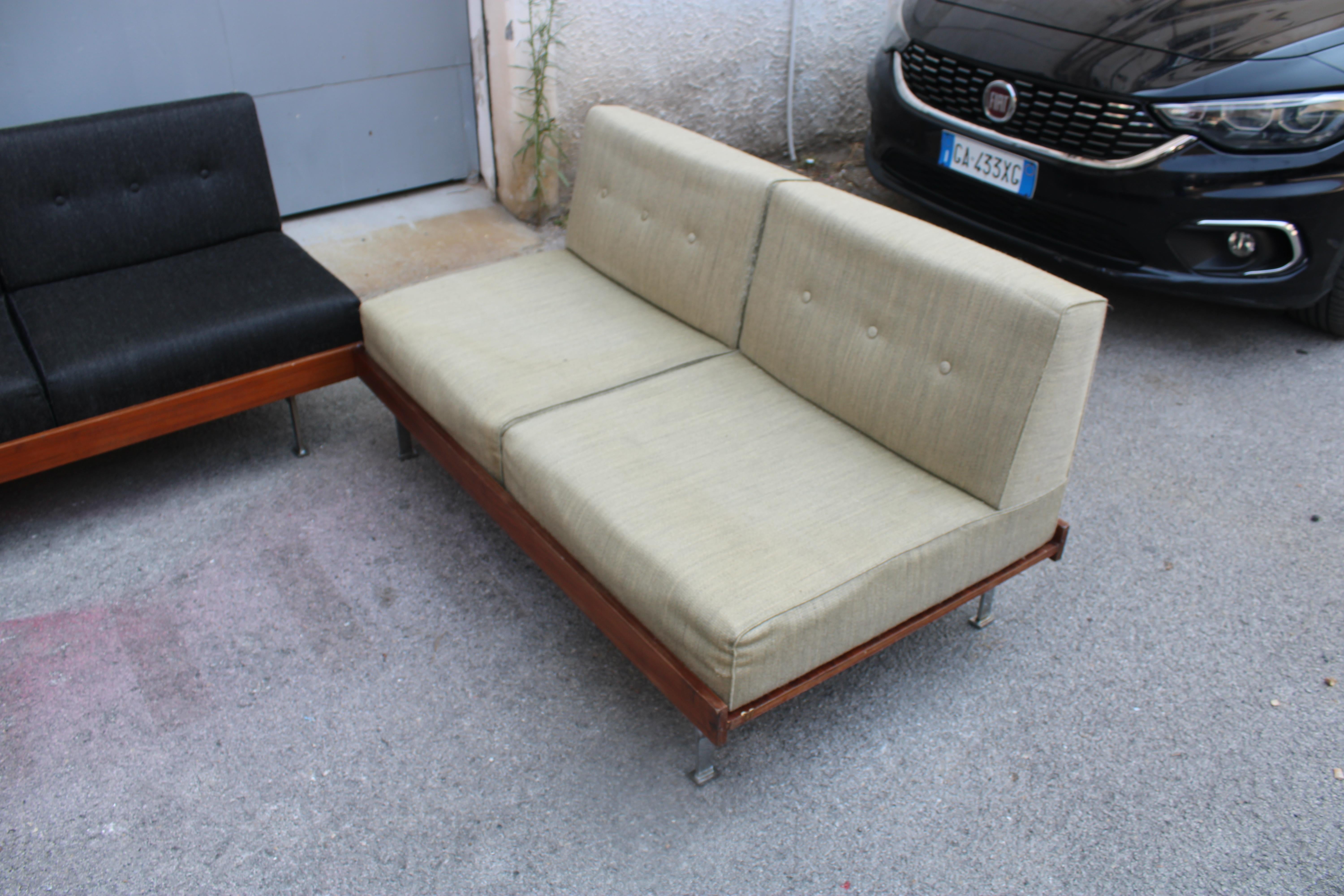 Divano Modulare Saporiti George Nelson Herman Miller style 1950 Italia in vendita 6