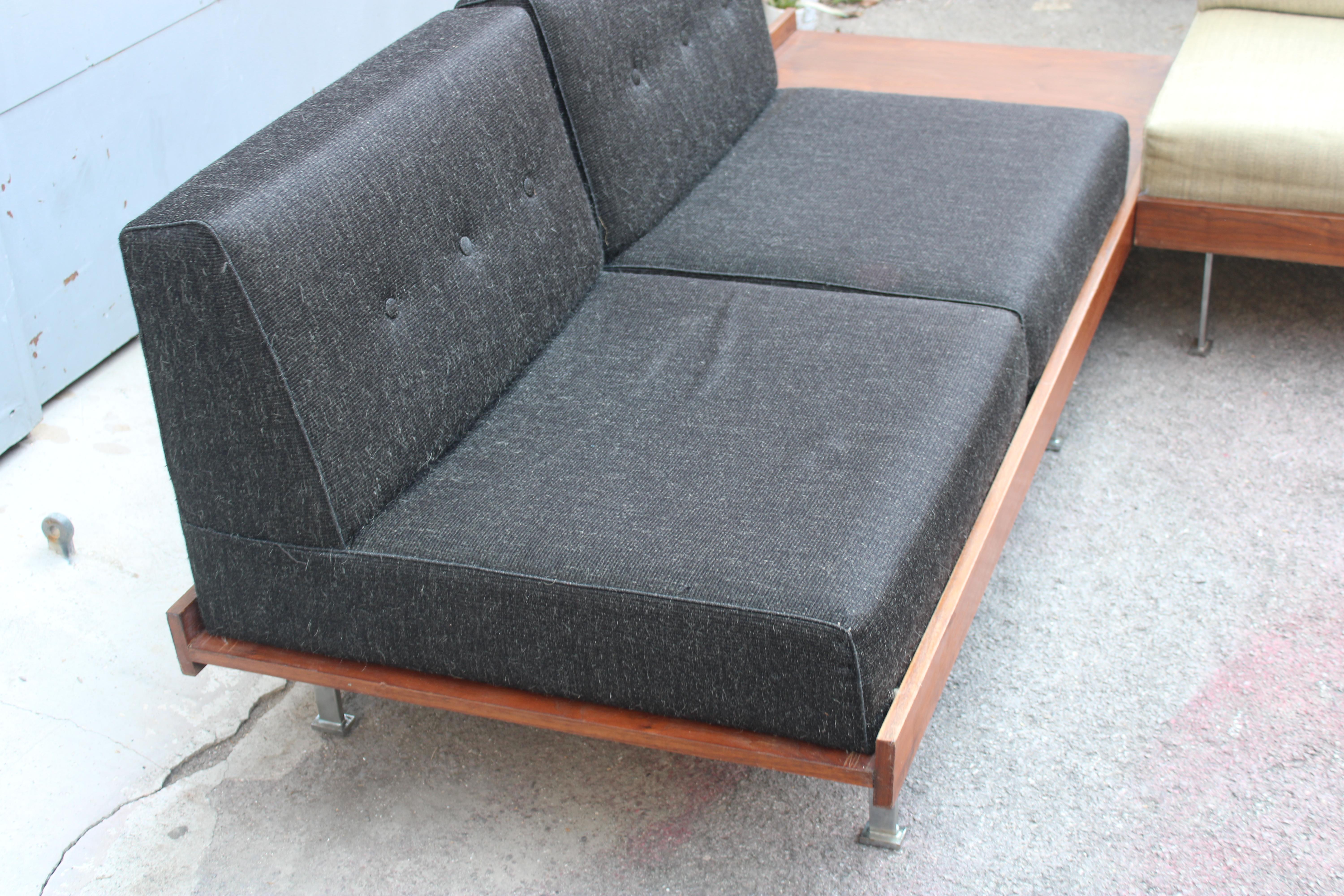 Tessuto Divano Modulare Saporiti George Nelson Herman Miller style 1950 Italia in vendita