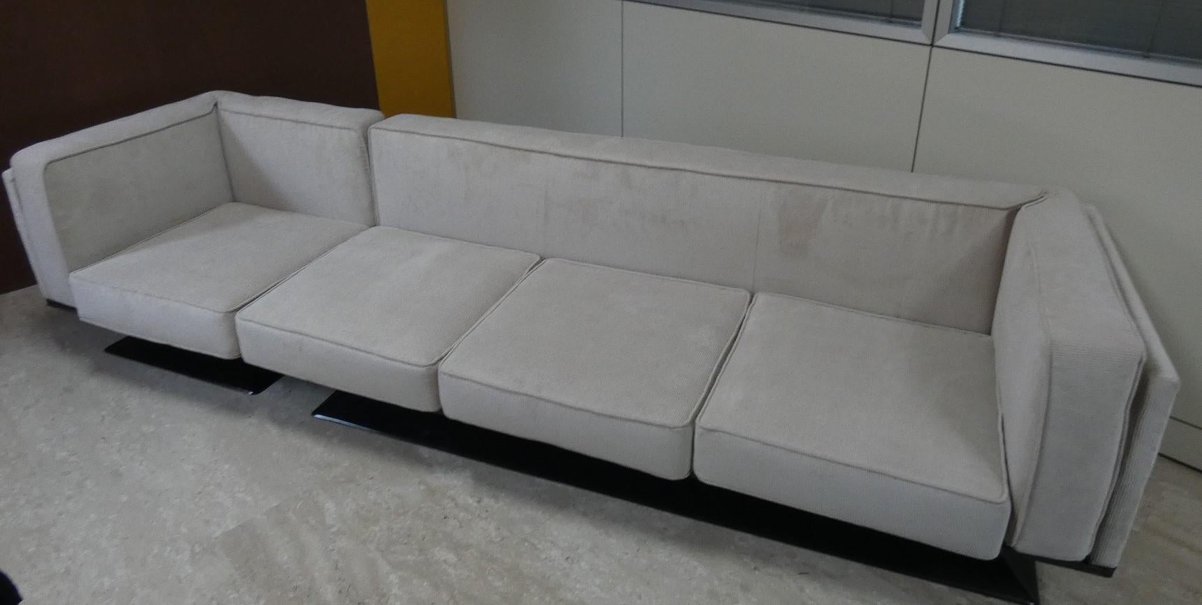 Mid-Century Modern Canapé modulaire Vignola par Luigi Pellegrin pour Mim Roma, Italie, années 1960 en vente