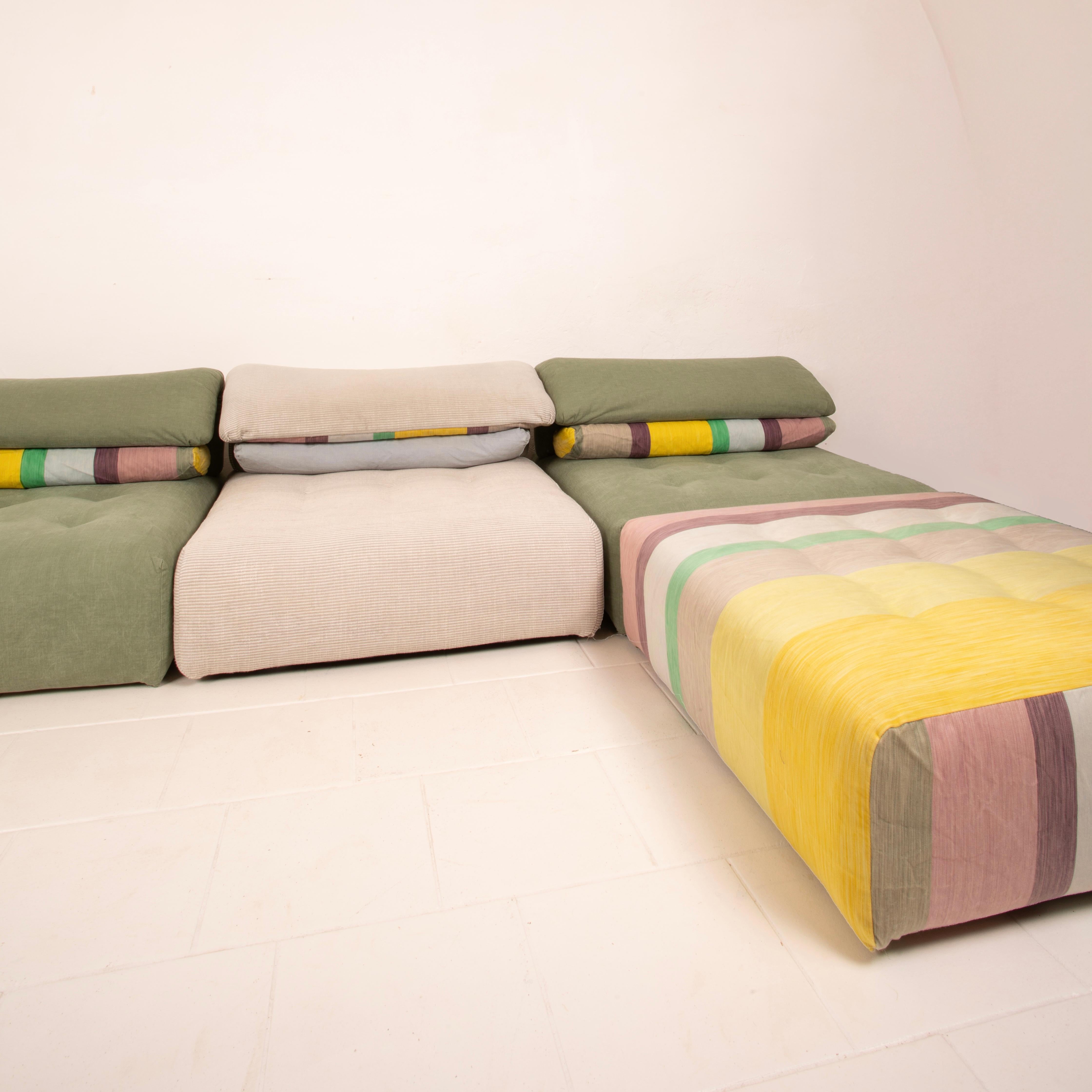Sofá modular Voyage Immobile de Studio Roche Bobois para Roche Bobois x Kenzo en venta 6