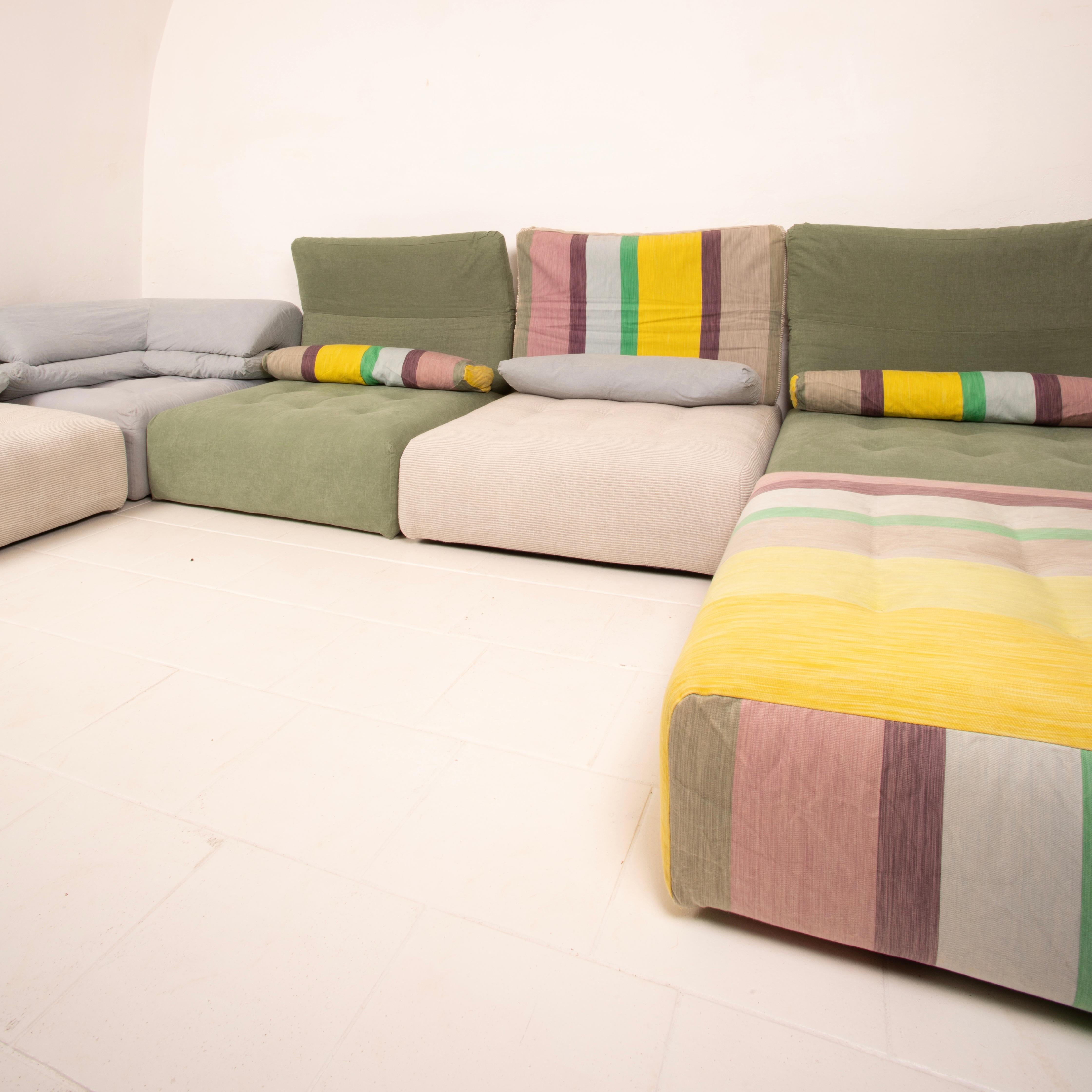 Sofá modular Voyage Immobile de Studio Roche Bobois para Roche Bobois x Kenzo en venta 1