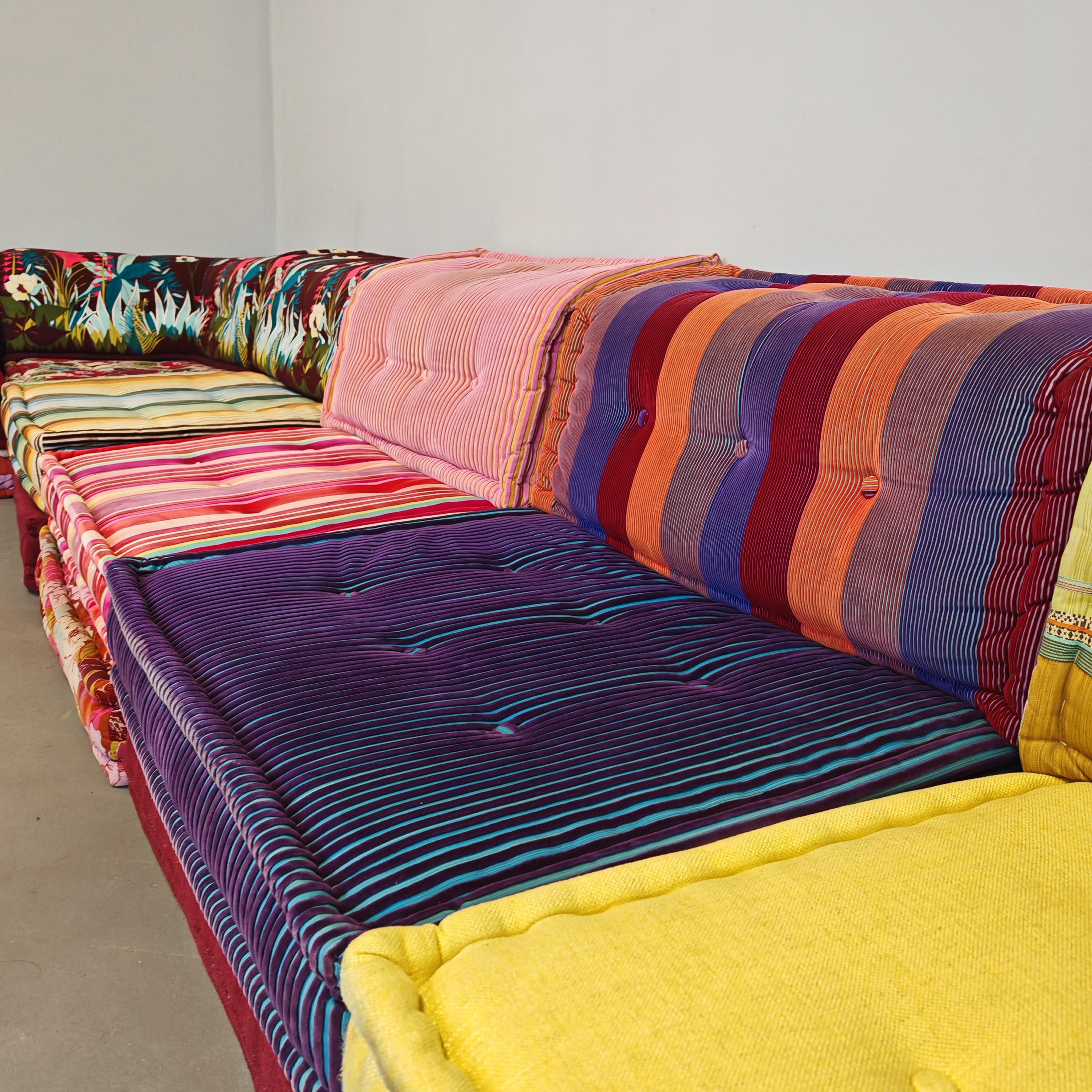Roche Bobois Mah Jong Missoni Kenzo canapé de H.Hopfer  ensemble de 20 coussins/sièges 5