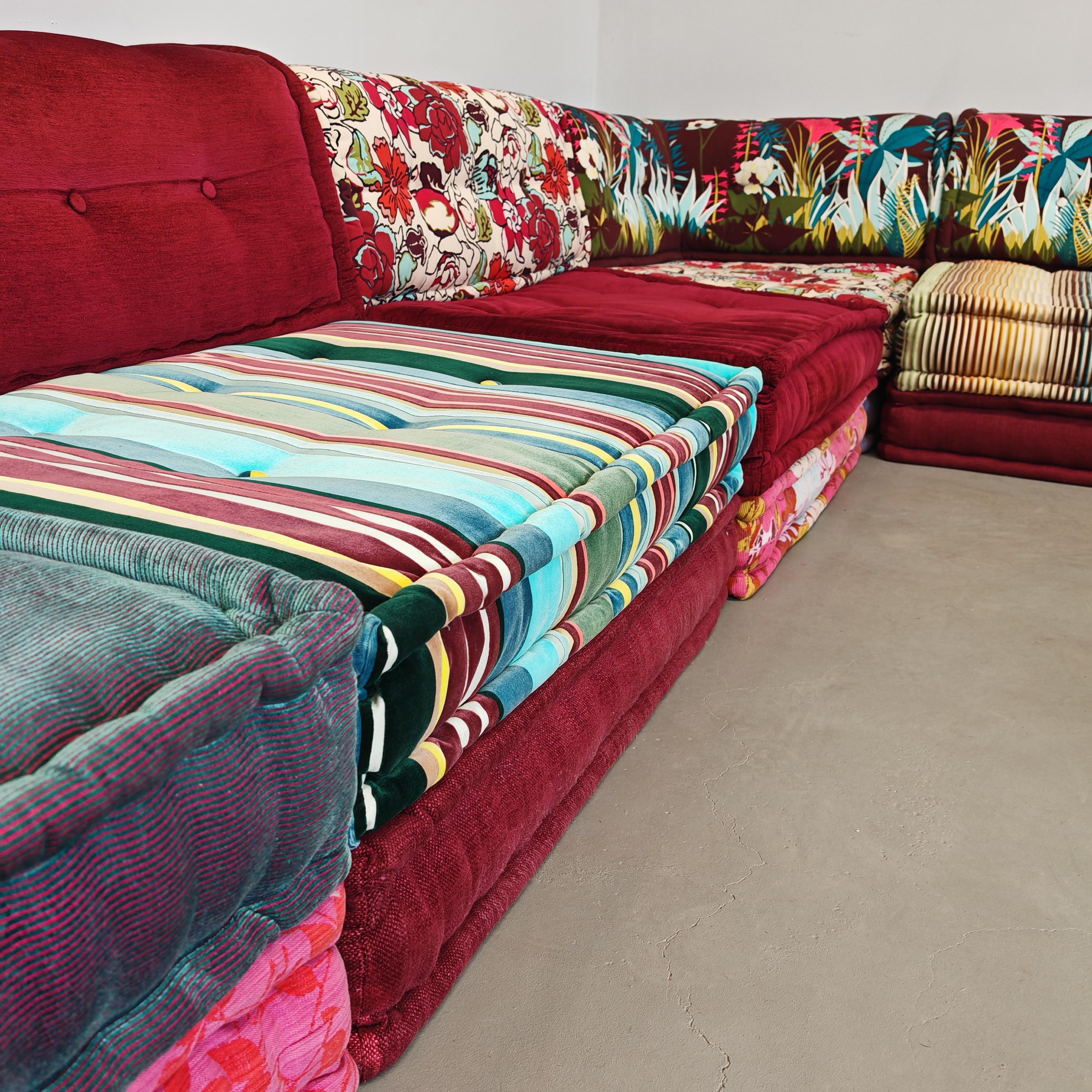 Roche Bobois Mah Jong Missoni Kenzo canapé de H.Hopfer  ensemble de 20 coussins/sièges 7