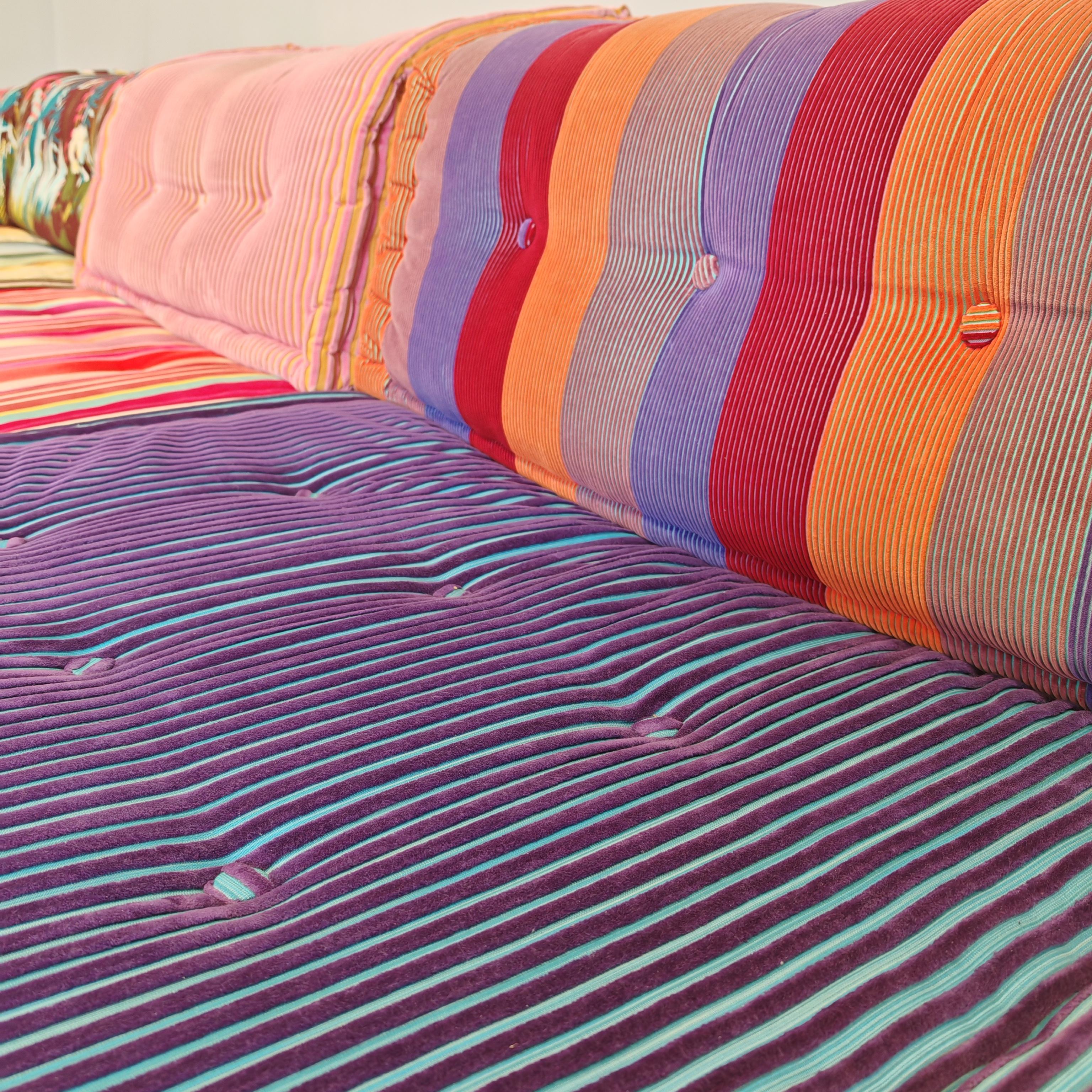 Roche Bobois Mah Jong Missoni Kenzo canapé de H.Hopfer  ensemble de 20 coussins/sièges 11