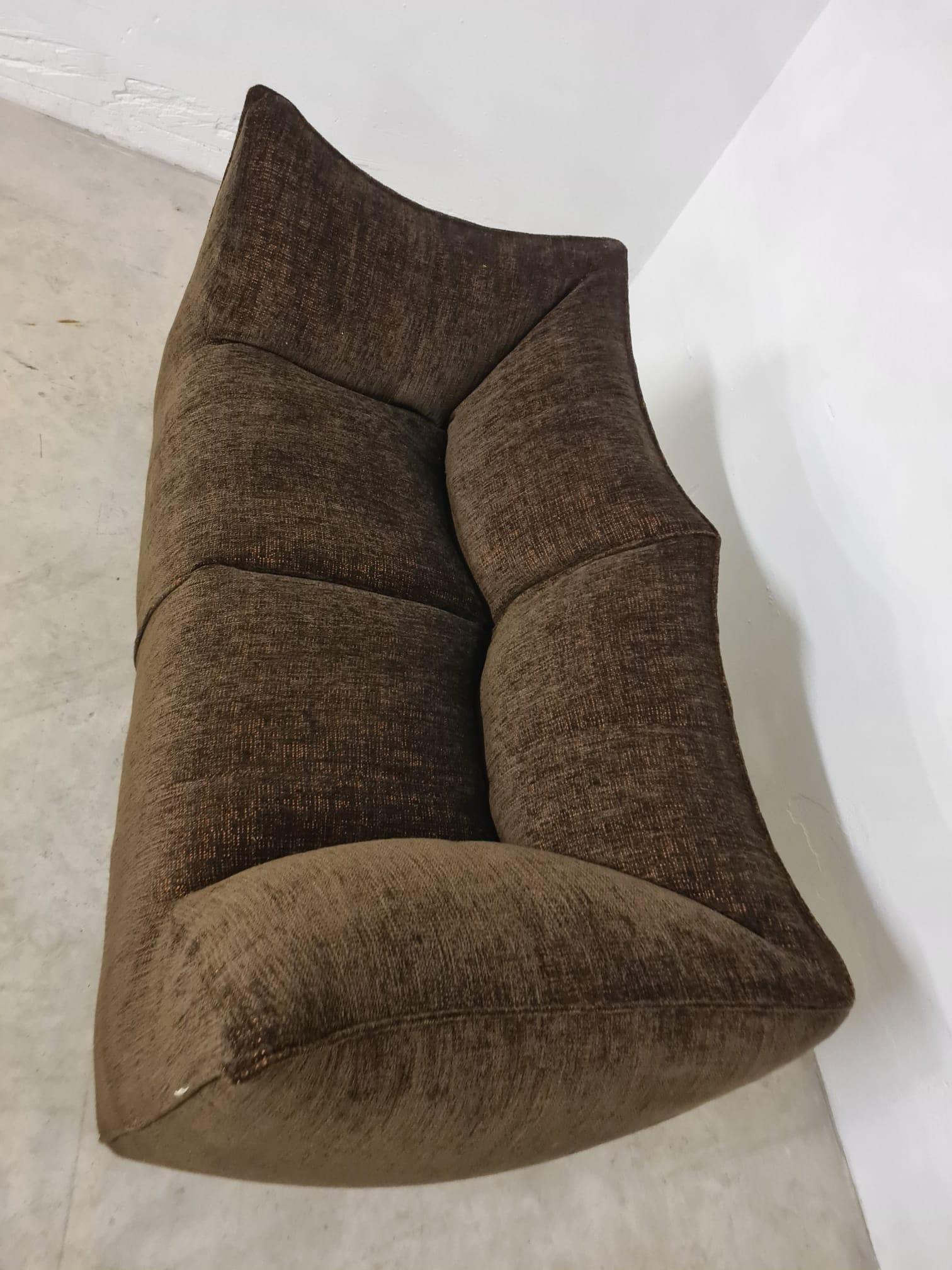 Metal Le Bambole sofa series by Mario Bellini for B&B For Sale
