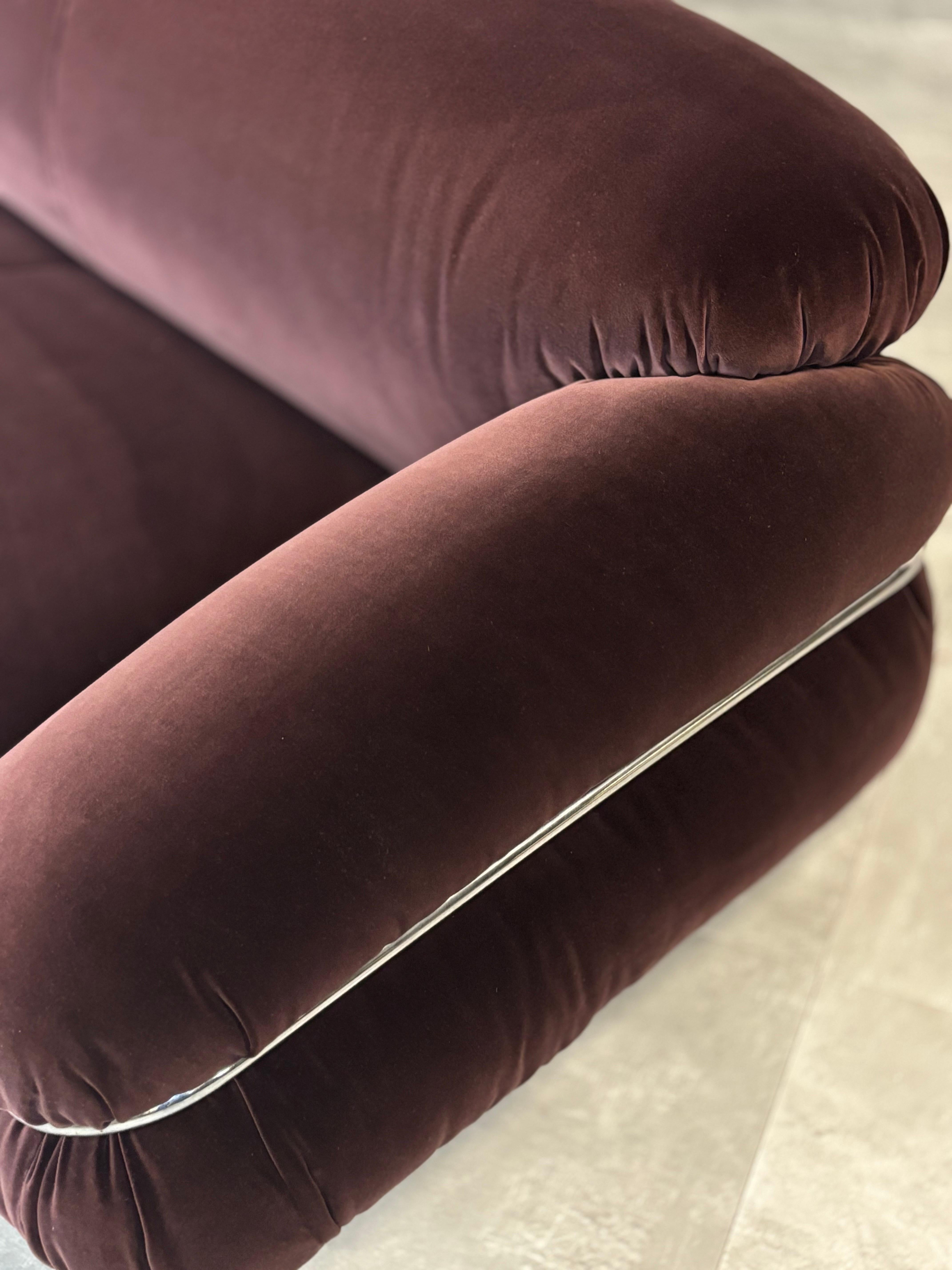 Late 20th Century Divano “Sesann” di Gianfranco Frattini per Cassina, 1970s