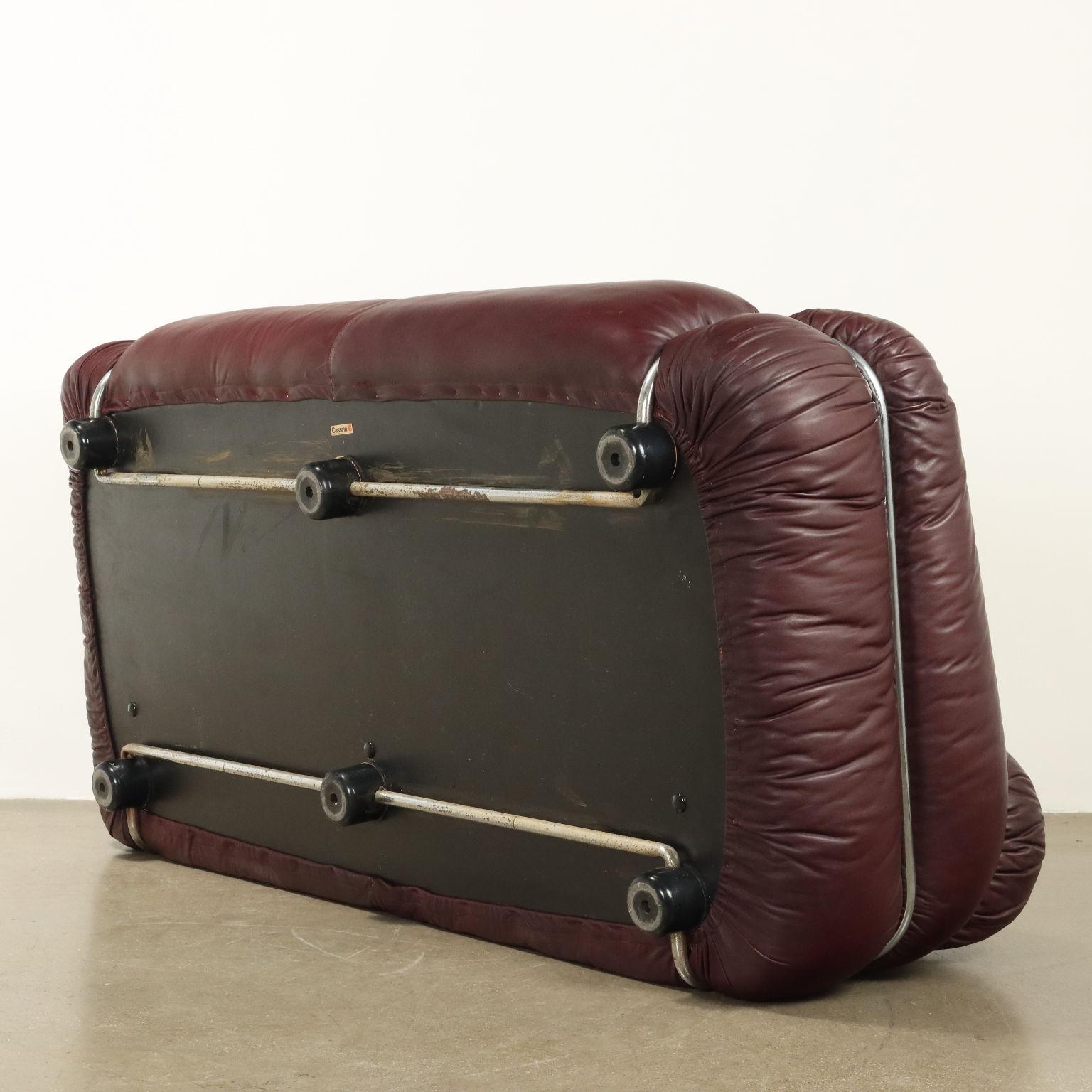 Sofa 'Sesann' von Gianfranco Frattini für Cassina Italia 1970er Jahre im Angebot 3