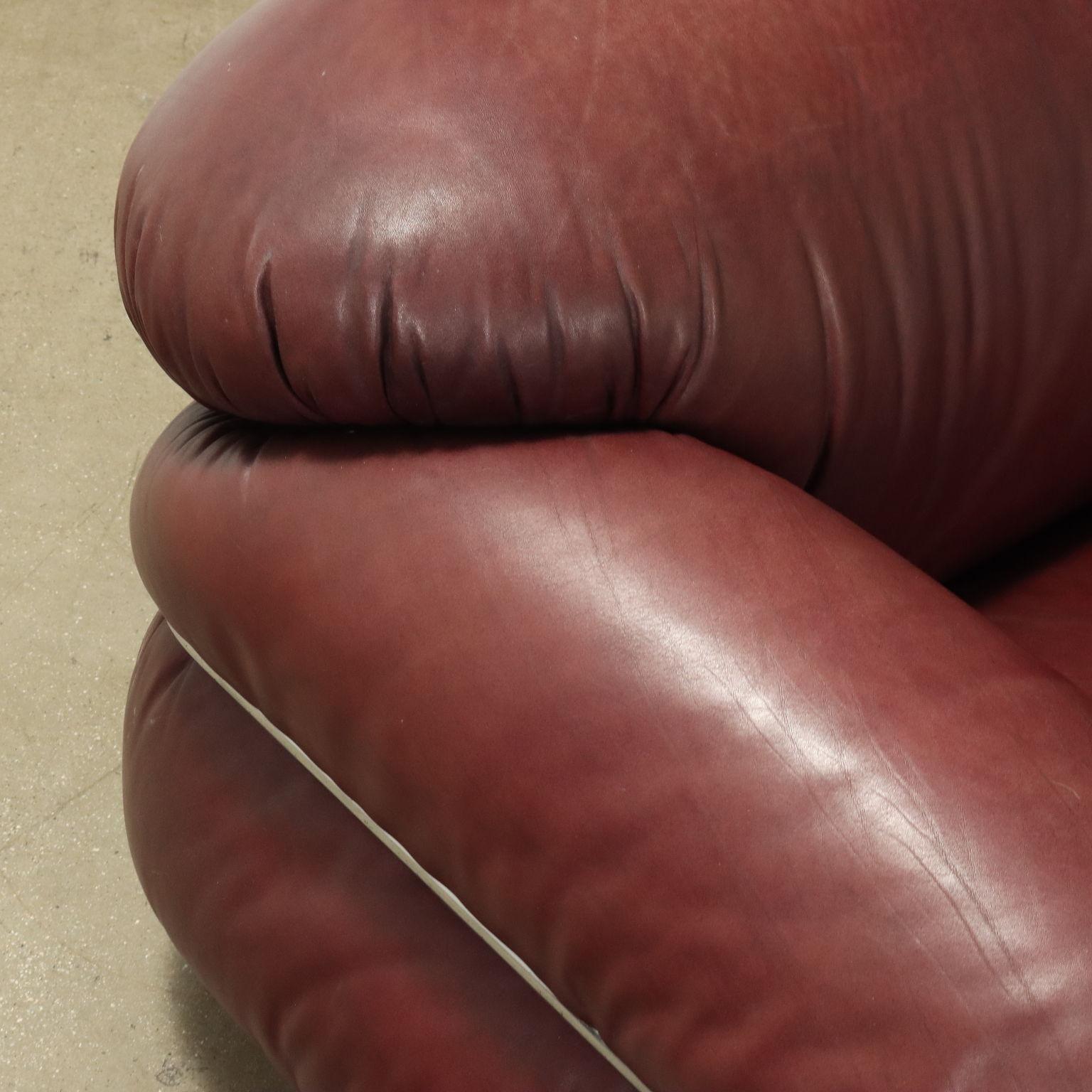 Sofa 'Sesann' von Gianfranco Frattini für Cassina Italia 1970er Jahre (Ende des 20. Jahrhunderts) im Angebot
