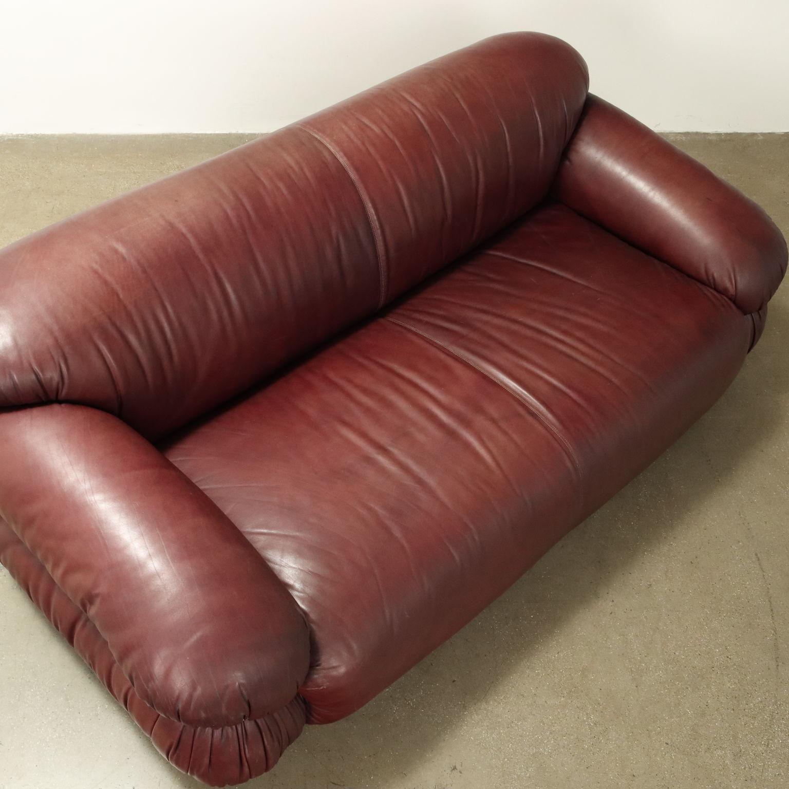 Sofa 'Sesann' von Gianfranco Frattini für Cassina Italia 1970er Jahre im Angebot 1
