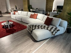 Divano Stone in pelle nabuk