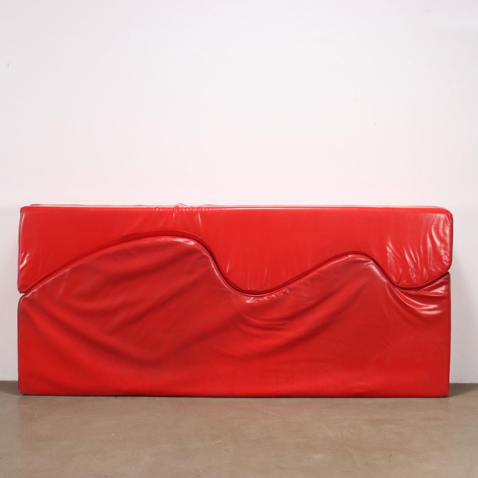 Superonda sofa von Archizoom für Poltronova Anni 70 rot im Angebot 4