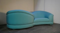 Toi et Moi sofa in jersey by Arpex International, Rome, Italy, 1970s