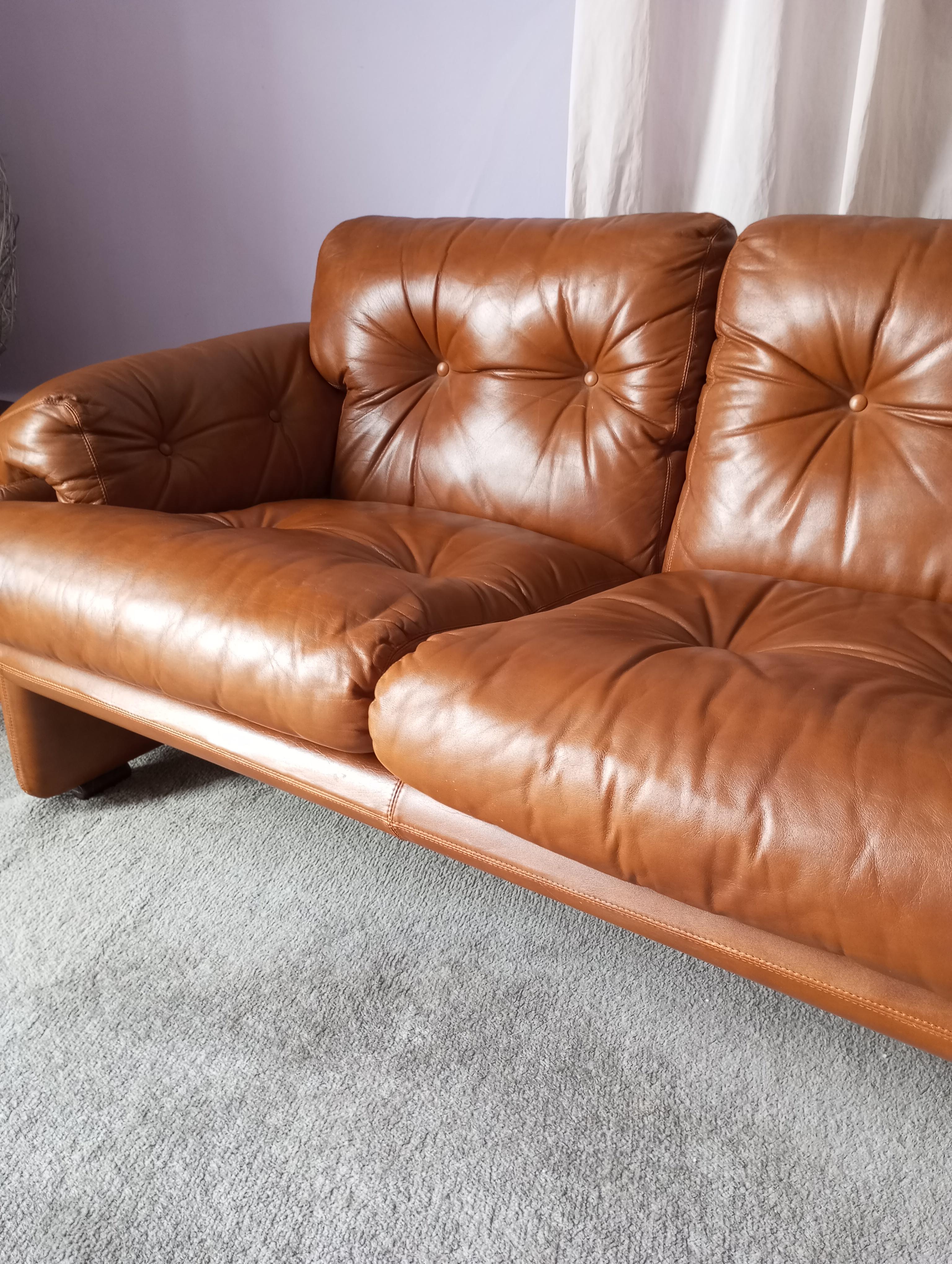 Divano tre posti “CORONADO” di Afra & Tobia Scarpa per C&B – Italia anni ‘60 For Sale 9