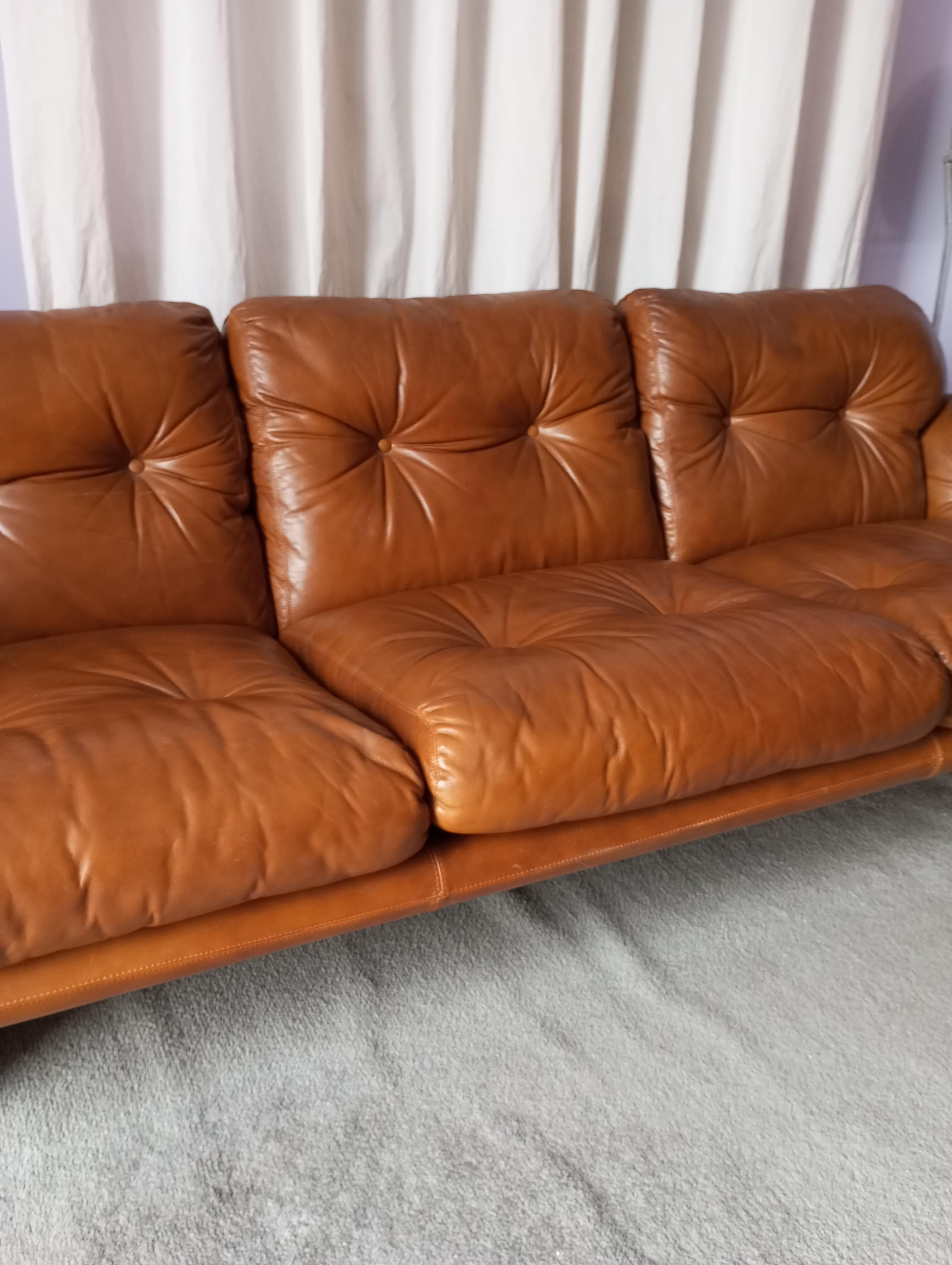 Divano tre posti “CORONADO” di Afra & Tobia Scarpa per C&B – Italia anni ‘60 In Good Condition For Sale In Firenze, FI