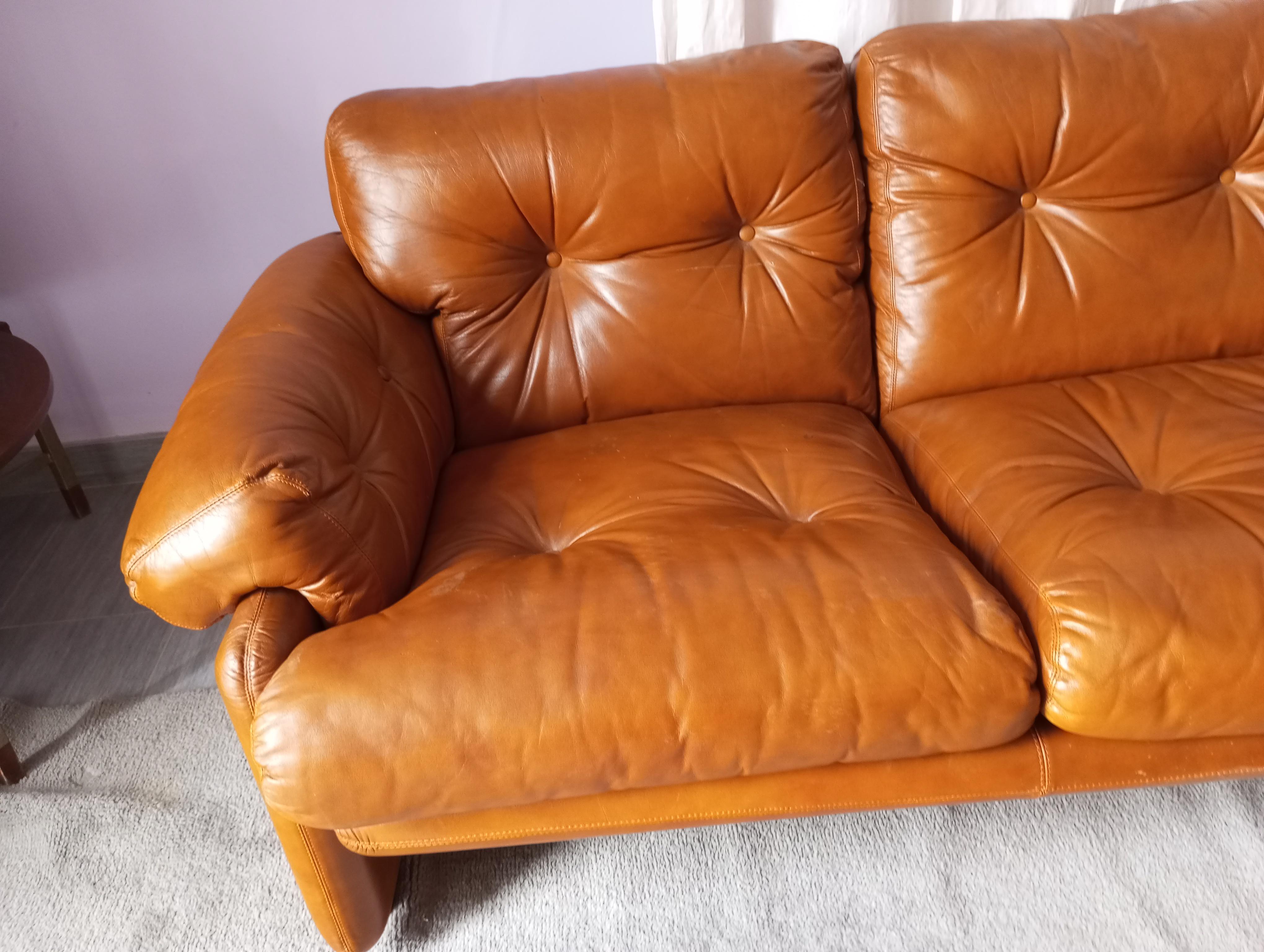 Mid-20th Century Divano tre posti “CORONADO” di Afra & Tobia Scarpa per C&B – Italia anni ‘60 For Sale