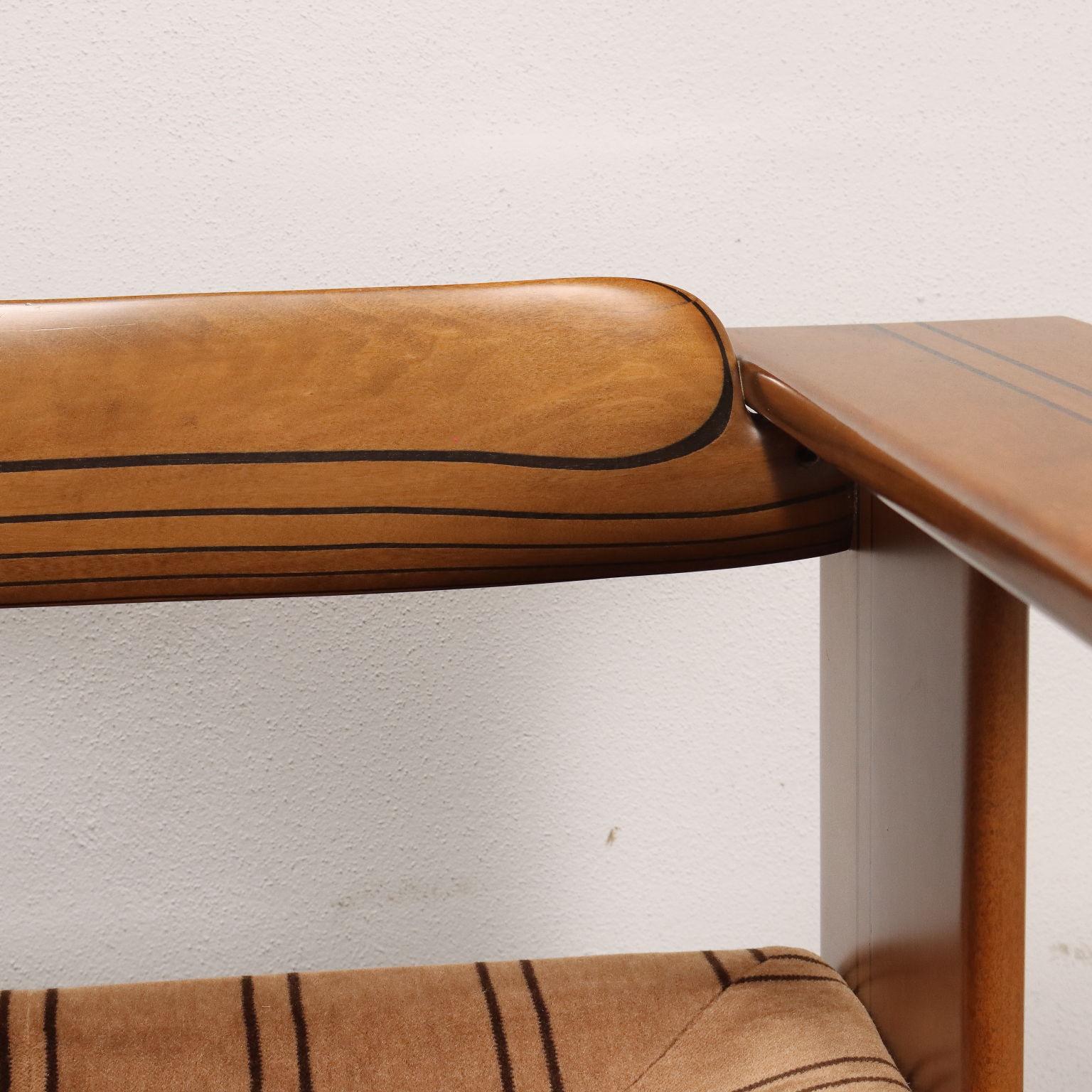 Fabric Divano Tre Posti Serie 'Artona' Afra & Tobia Scarpa per Maxalto anni 70