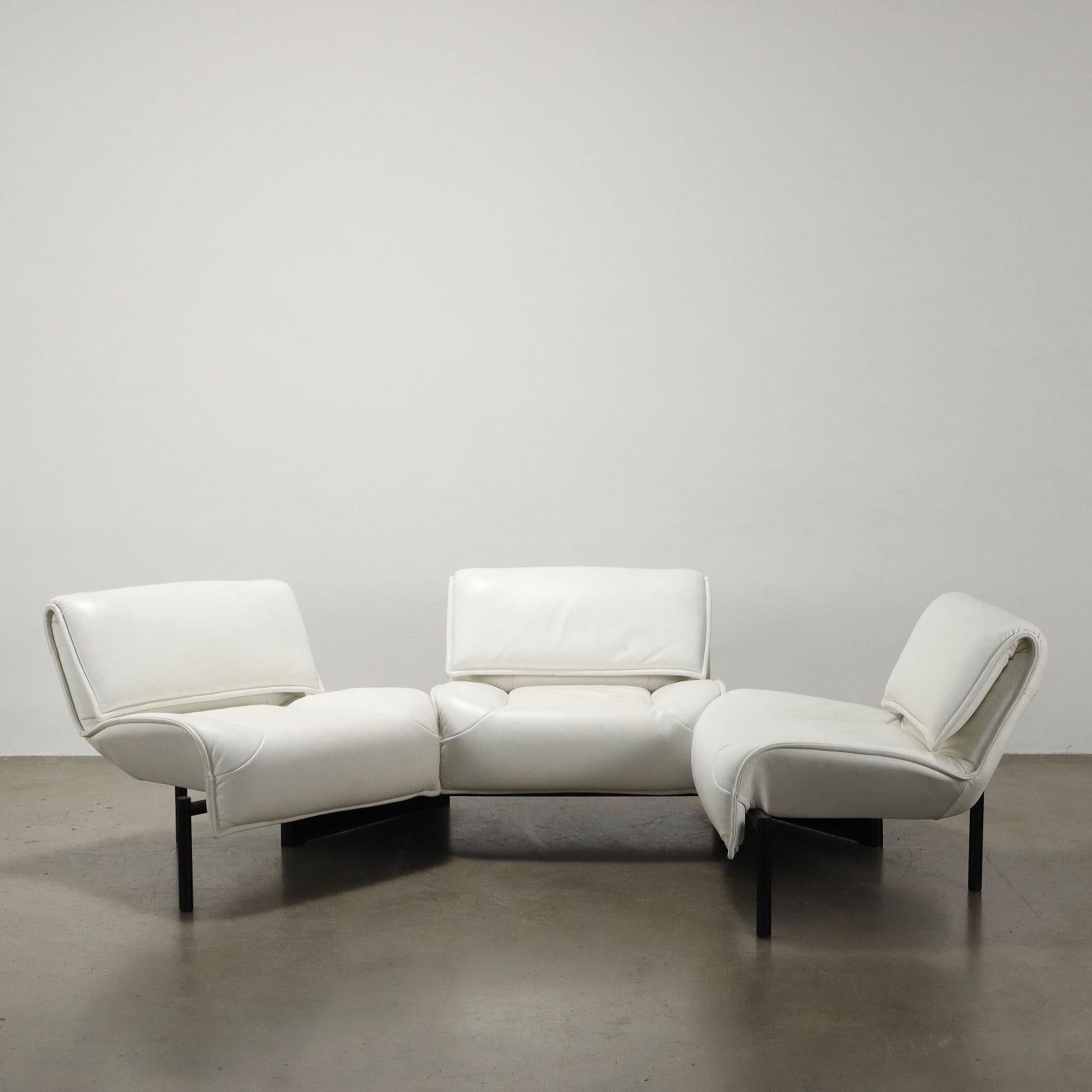 Italian Divano Veranda di Vico Magistretti per Cassina, Anni 80