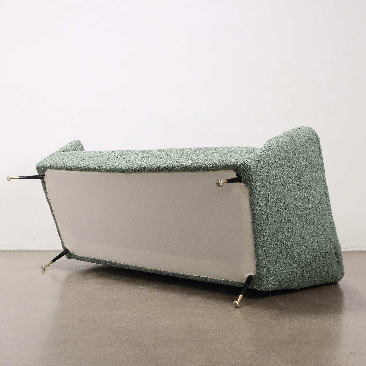 Graues Sofa aus den 50er-60er Jahren im Angebot 2