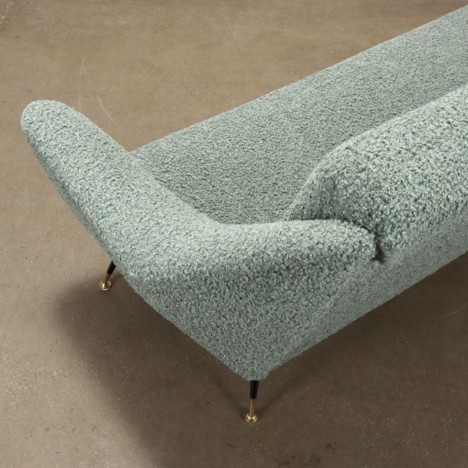 Graues Sofa aus den 50er-60er Jahren (Moderne der Mitte des Jahrhunderts) im Angebot