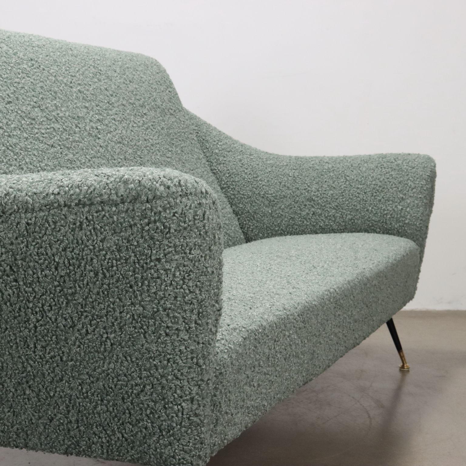 Graues Sofa aus den 50er-60er Jahren (Italian) im Angebot