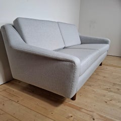 Vintage Two Seater Sofa Upholstered in Kvadrat Fabric - Mid-Century Moder Design