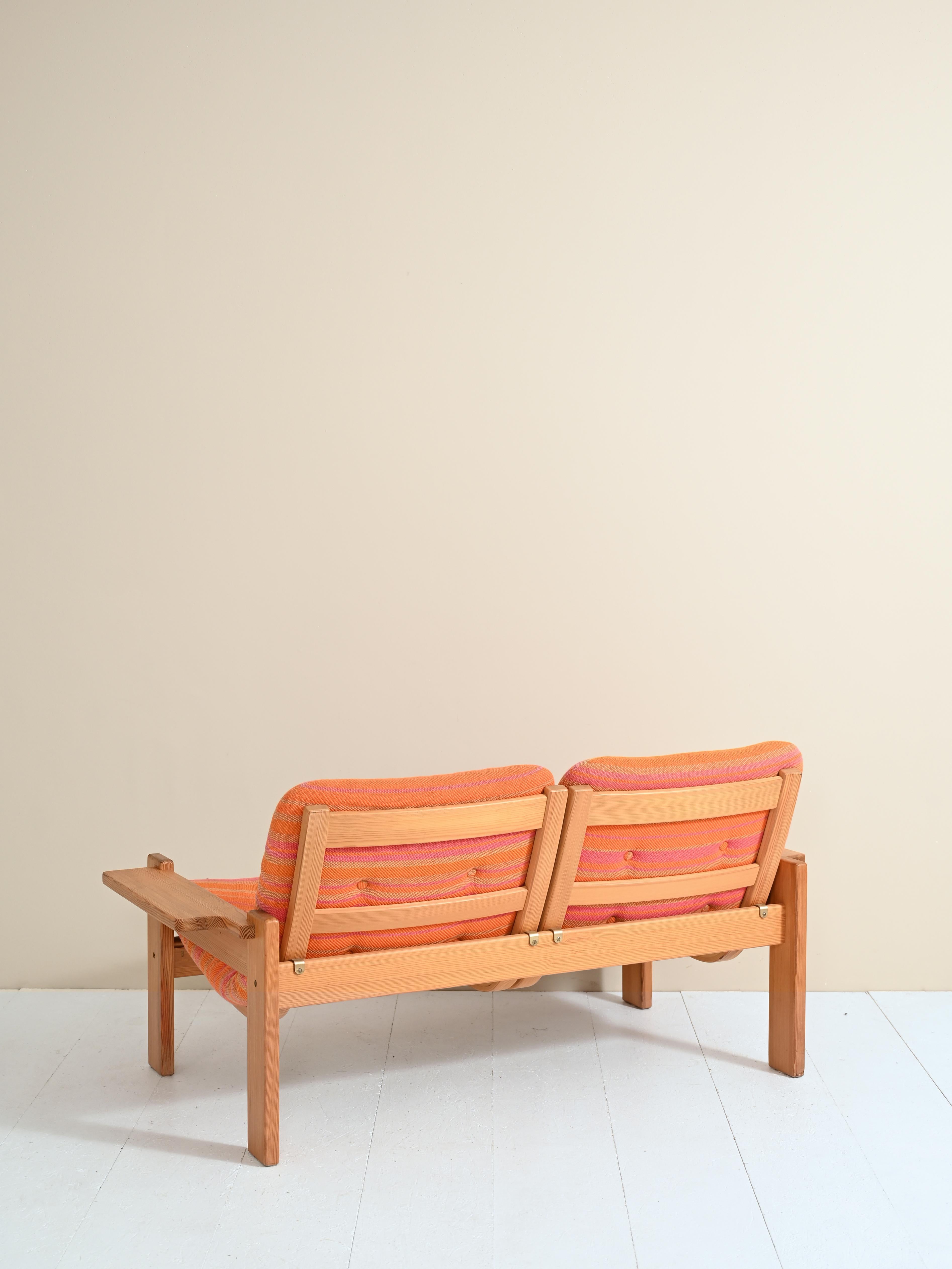 Late 20th Century Swedish 1970s vintage sofa by Yngve Ekström For Sale