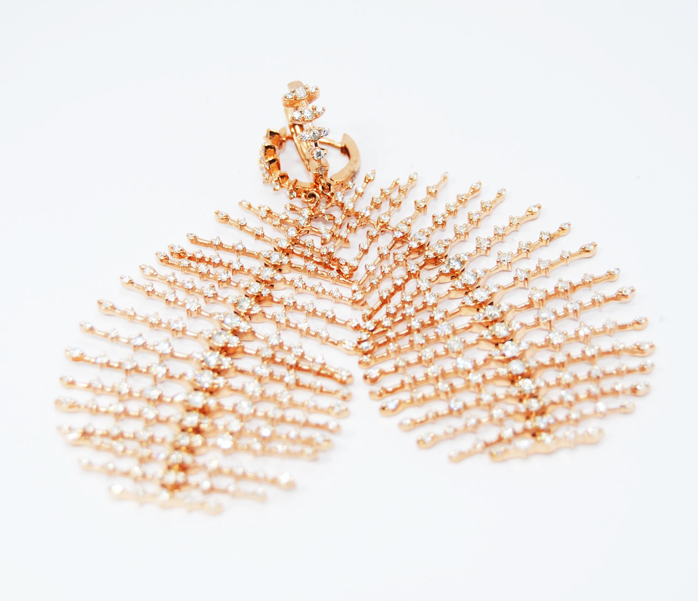 gold skeleton earrings