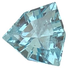 Used Dive into Pure Elegance with Sea Blue Natural Aquamarine The Jewel of the Oceans