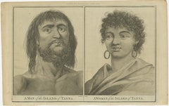 Diversity of Tanna: Portraits of a Man and Woman from Vanuatu’s Isle, ca.1785
