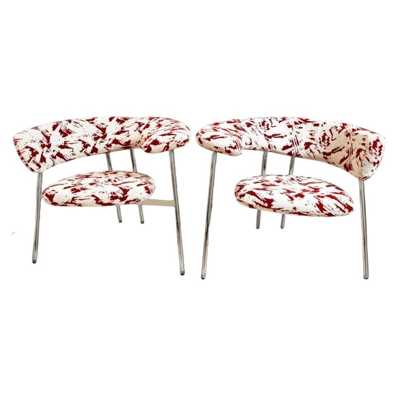 Divi Divi Fauteuils by Mark van Tilburg for Leolux, 1980s For Sale