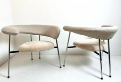 Fauteuils Retapizados Divi Divi con scheepskin Leolux, 1987