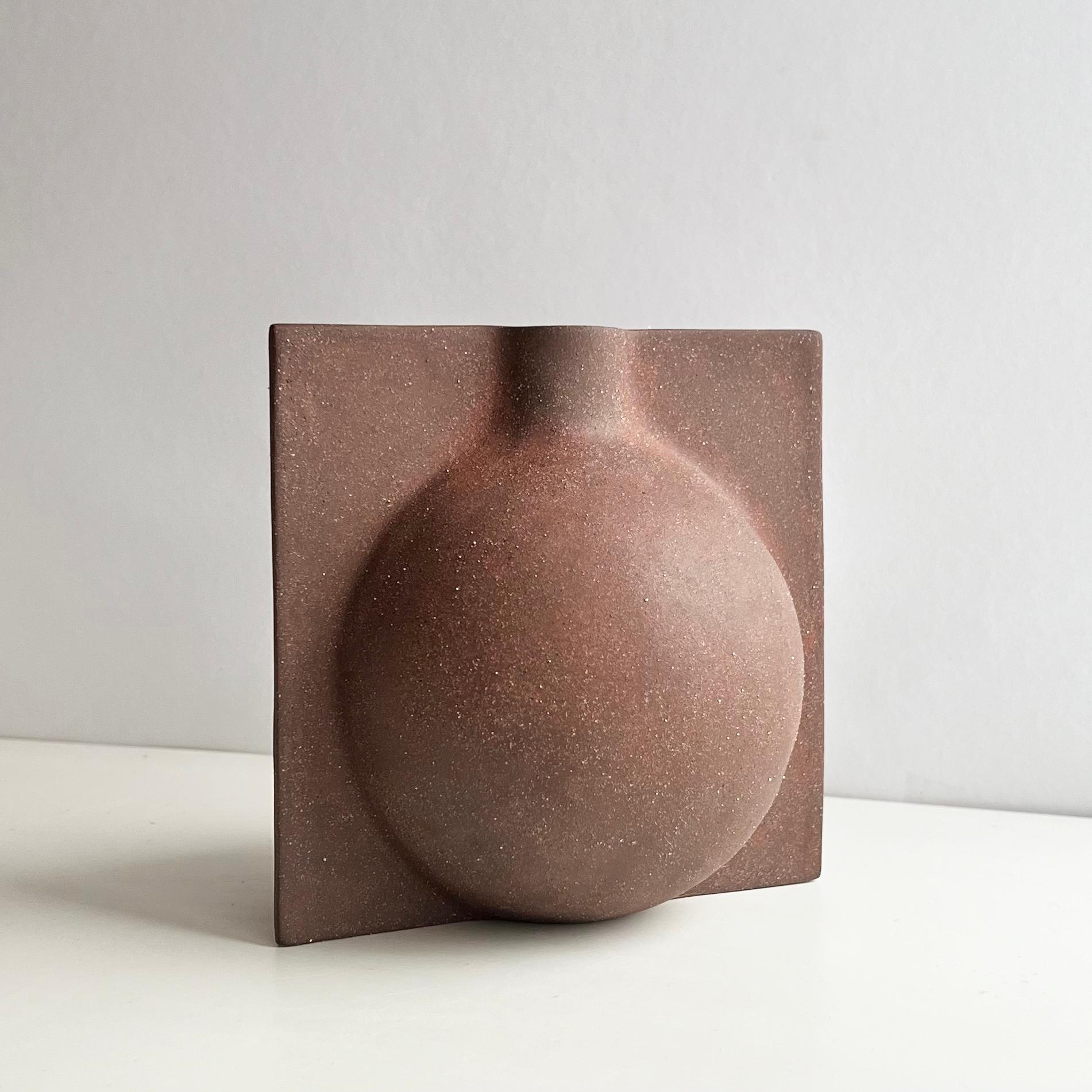 New Zealand Divided Sculptural Vessel by Karin Amdal For Sale