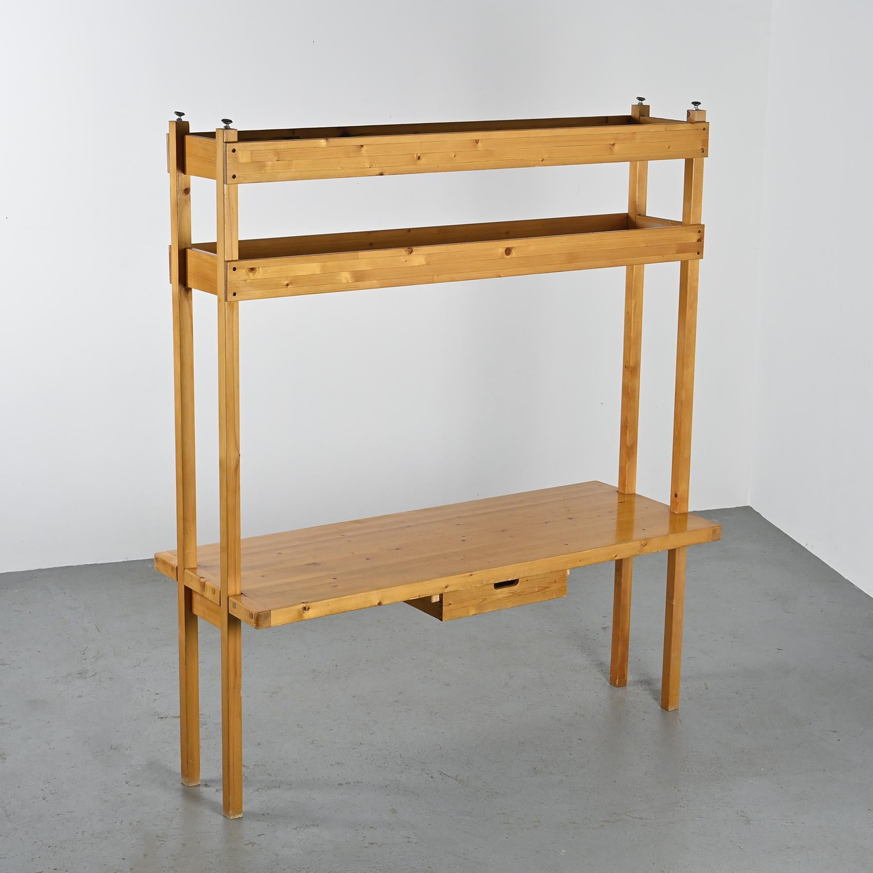 Mid-Century Modern Dividing table by Bernard Taillefer, les Arcs circa 1975