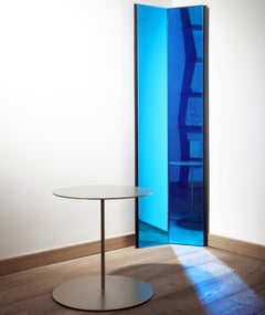 Divina Commedia Luxury Blue or Red Artisanal Mirrors, Made in Italy