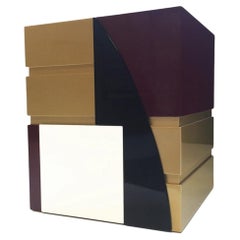 Divina Floor Pot in Powder-Coated Aluminum by altreforme