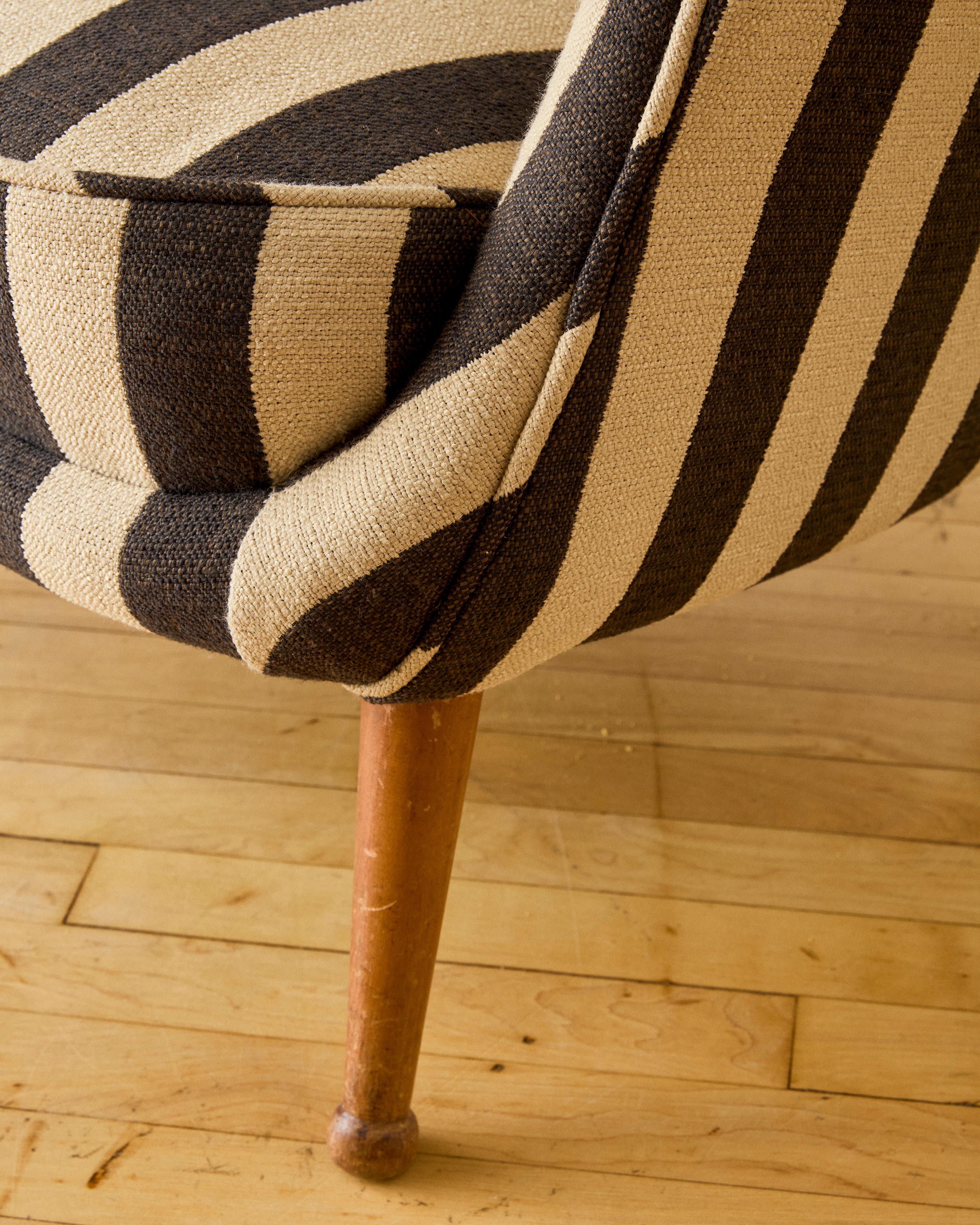 Wood Divina Lounge Chair by Arne Norell for Westbergs Möbler