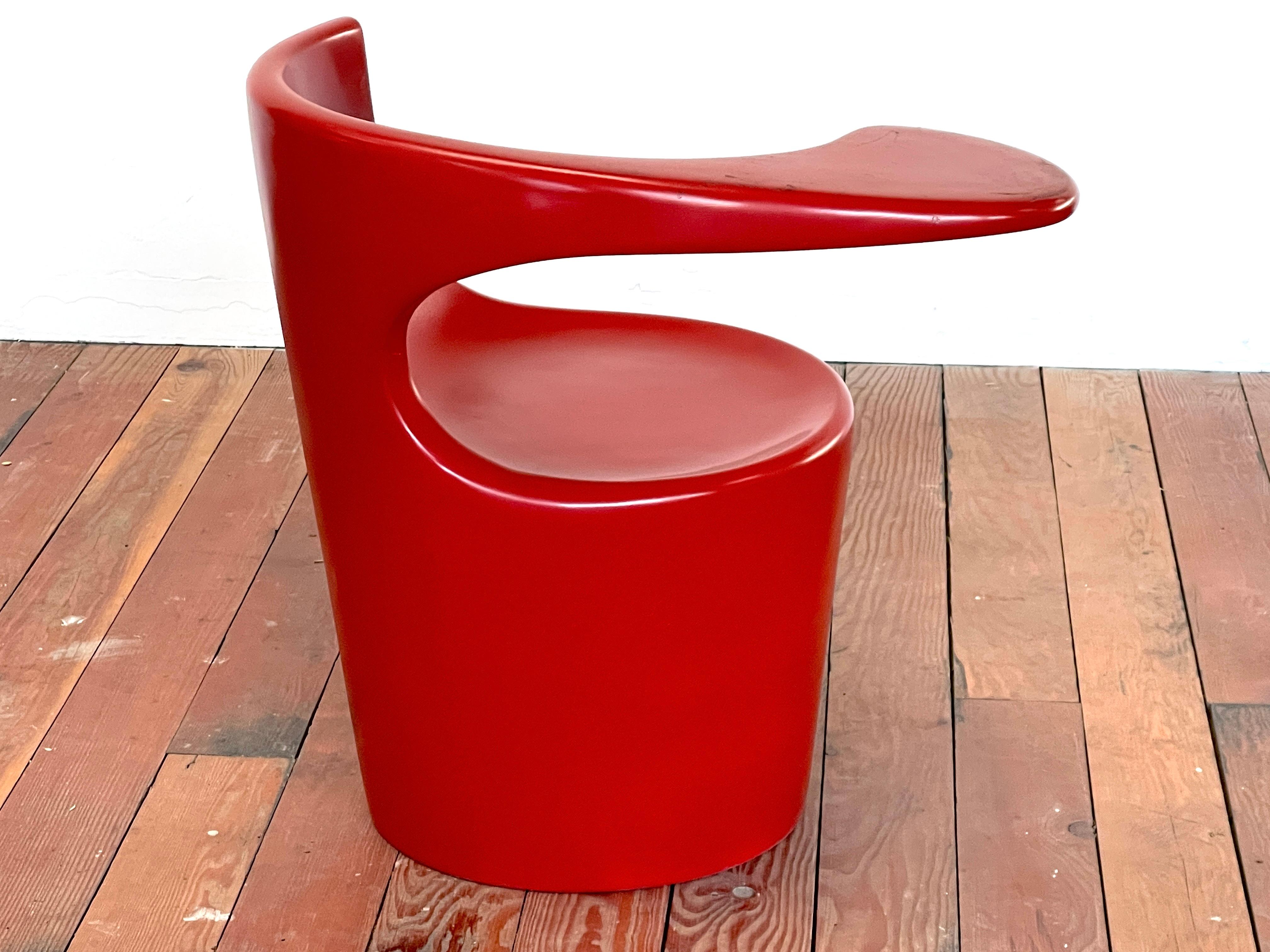 Skulpturaler italienischer Sessel „Divina“  im Angebot 4