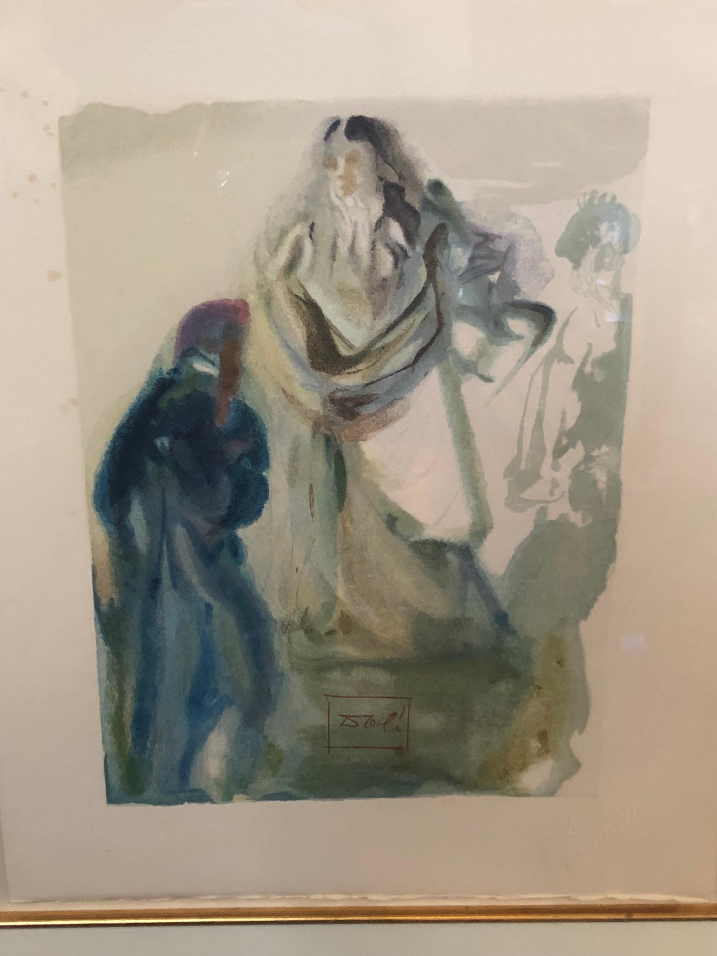Divine Komödie der Göttlichen Komödie von Salvador Dali (Spanisch)