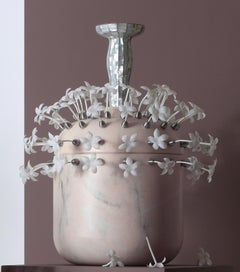 Divine Decadence 2 Multifunctional Object in Aurore Marble by Richard Yasmine