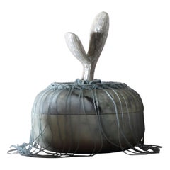 Divine Decadence Multifunctional Object in Punta Azul Marble by Richard Yasmine