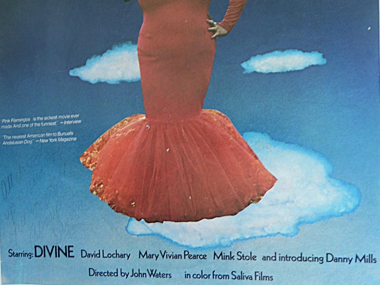 Divine's Movie and Play Posters - Pink Flamingo Women Behind Bars The Neon  Woman For Sale at 1stDibs