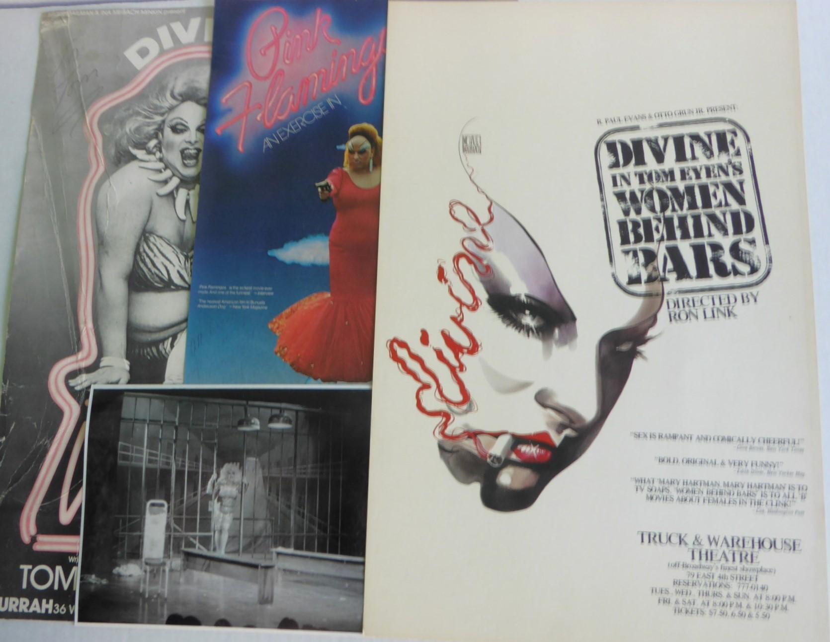 Poster di film e giochi di Divine - Pink Flamingo Women Behind Bars La donna al neon in vendita 9