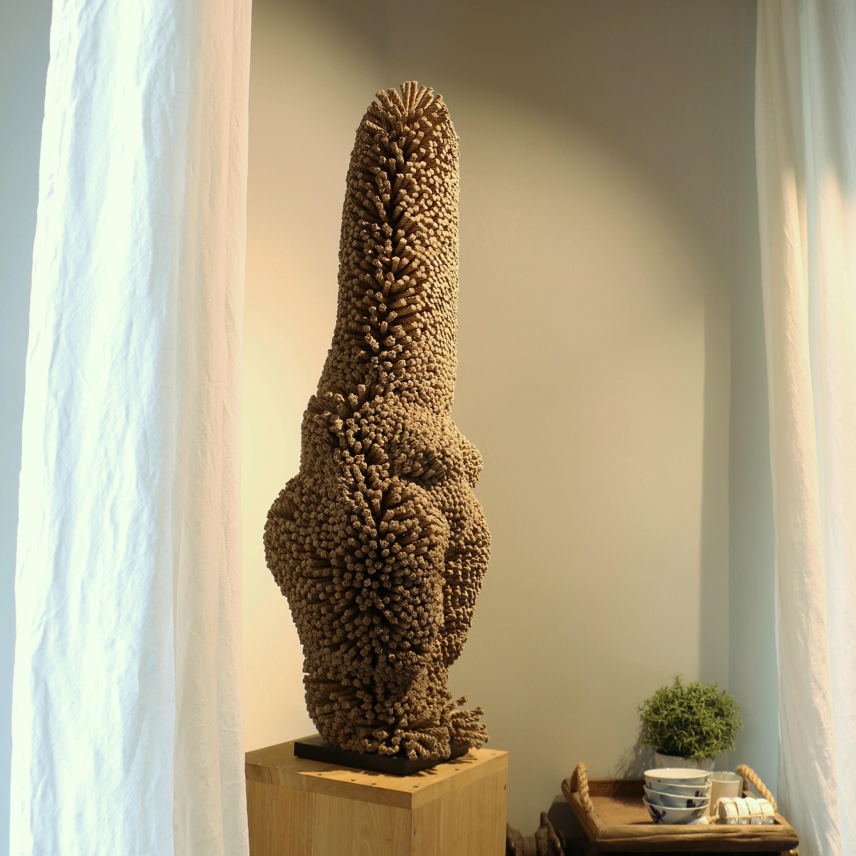 This textile sculpture untitled 