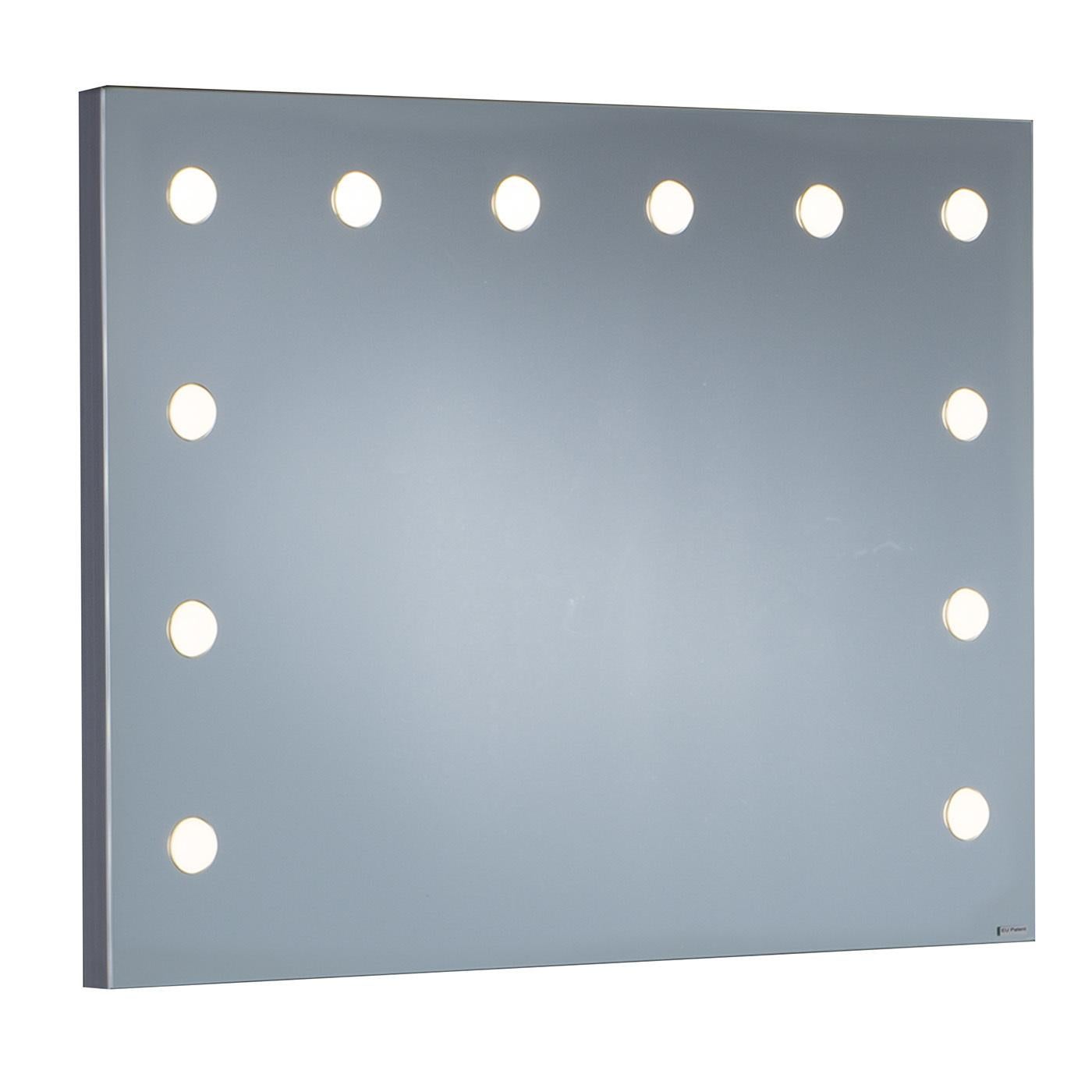 Contemporary Divino Lighted Wall Mirror