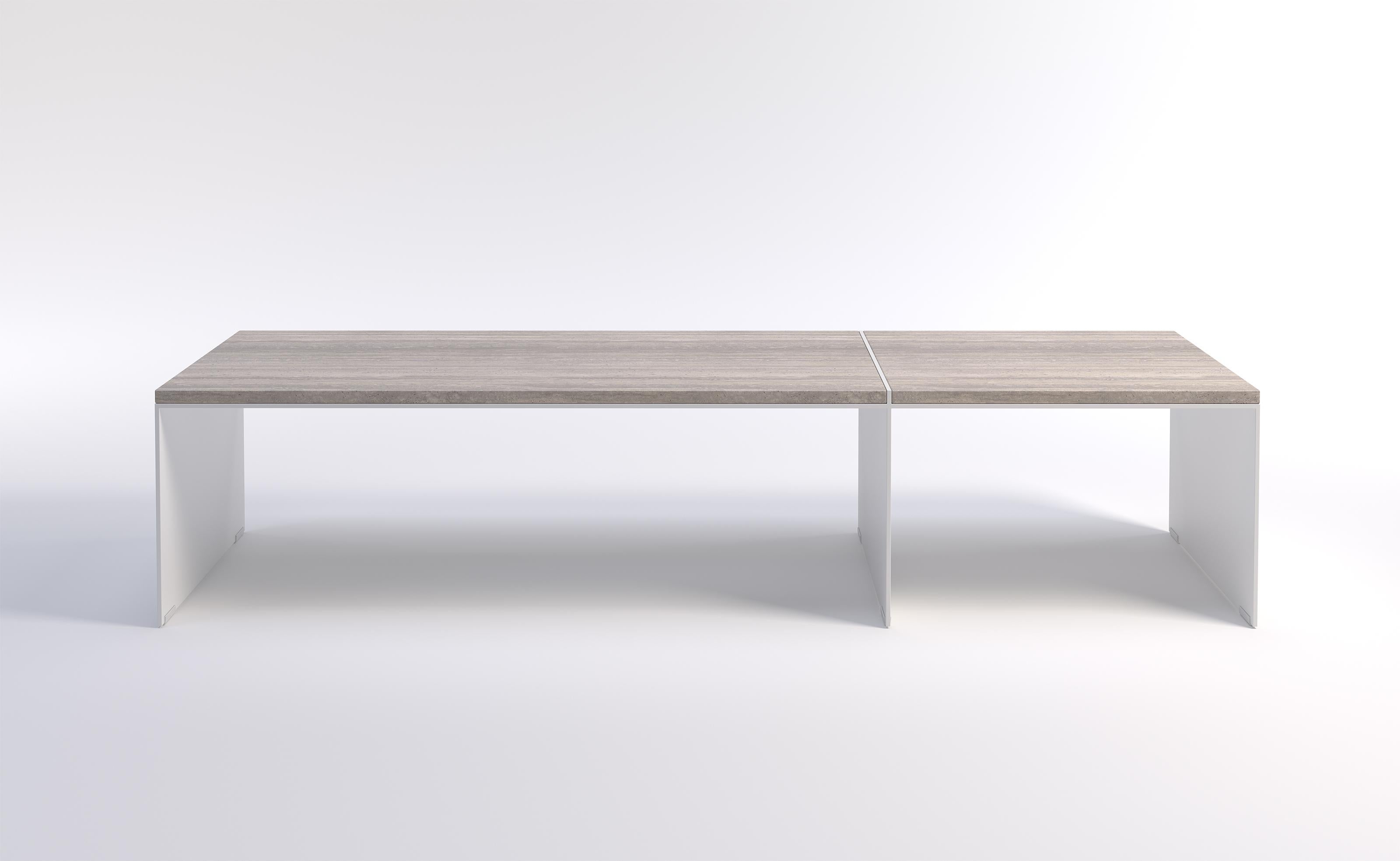 Contemporary Division Bench by Phase Design For Sale