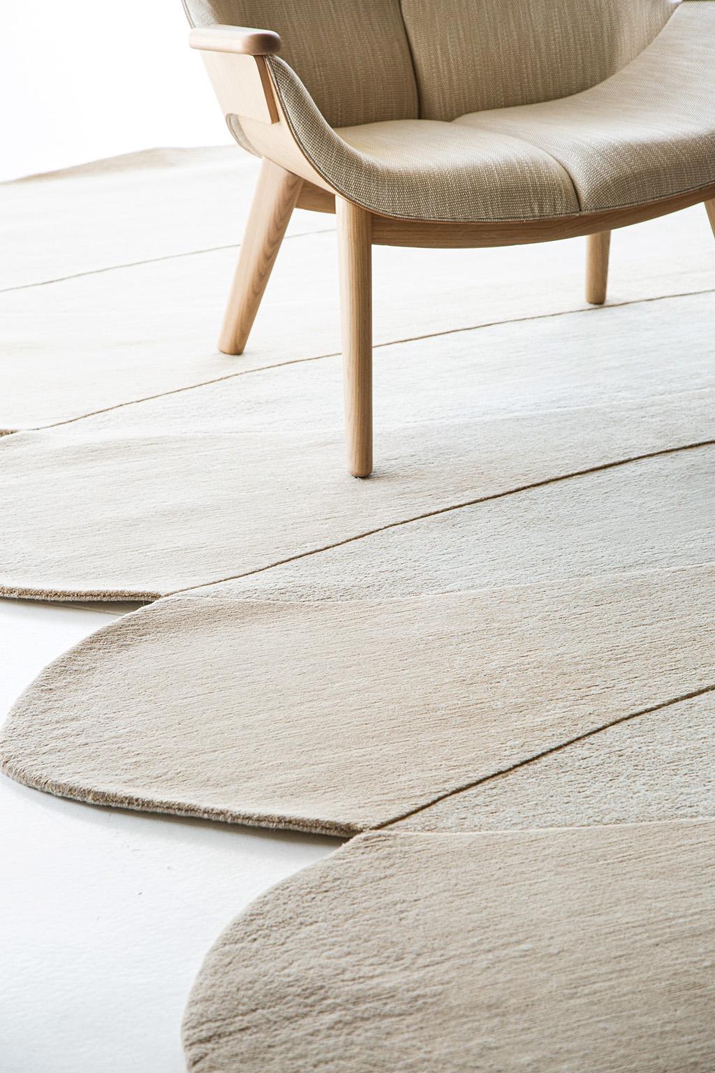 Contemporary Mehraban Division Rug by Liesel Plambeck