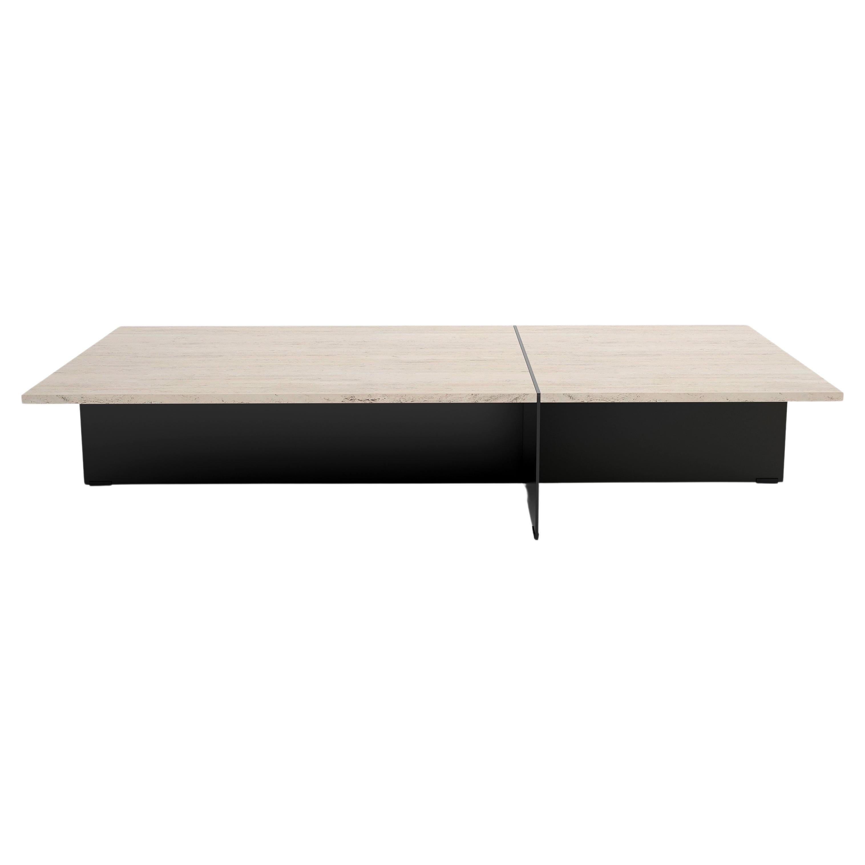 Division Rectangular Coffee Table by Phase Design For Sale