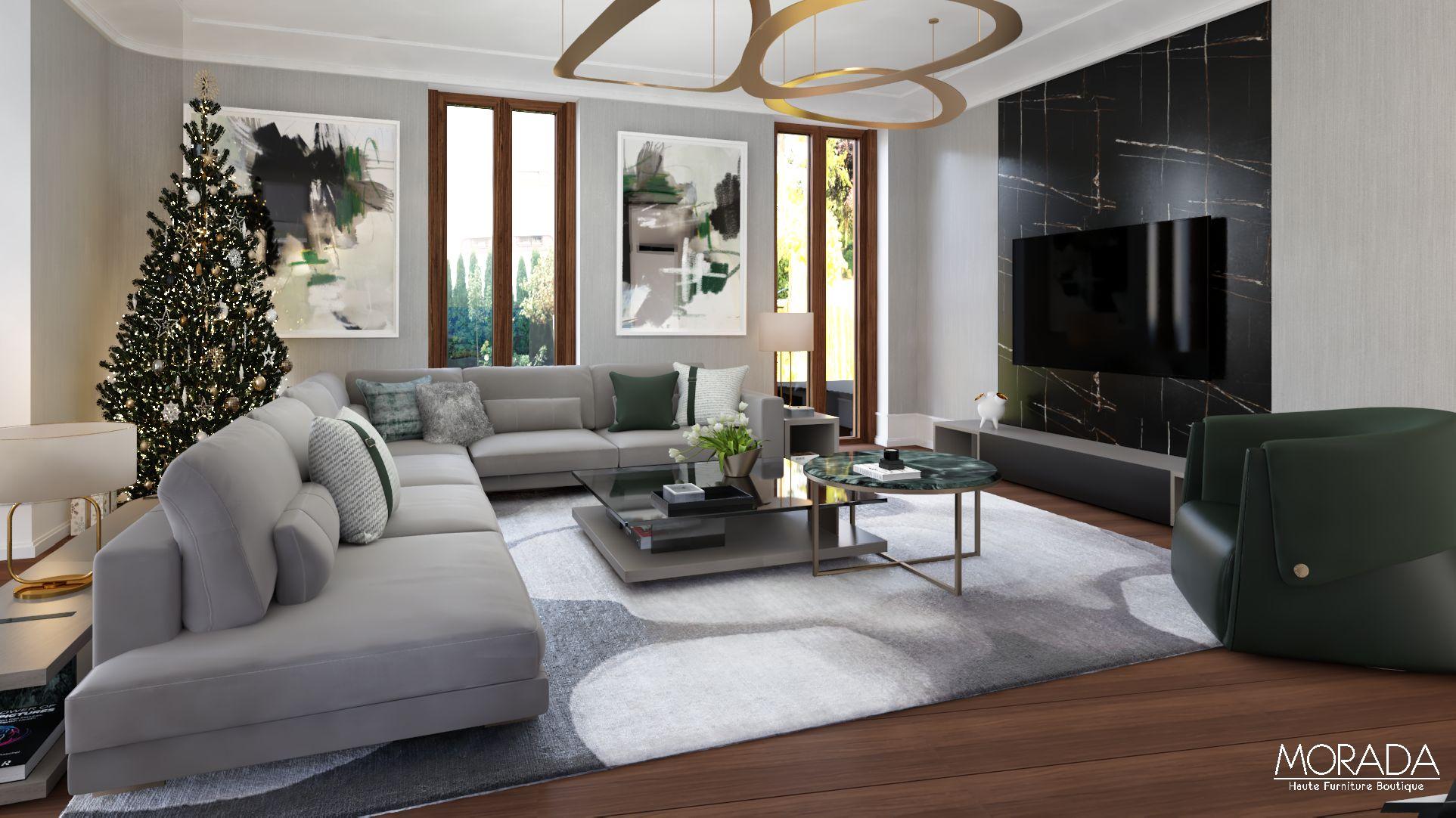 DIVO Sektionssofa Contemporary Sofa (Moderne) im Angebot